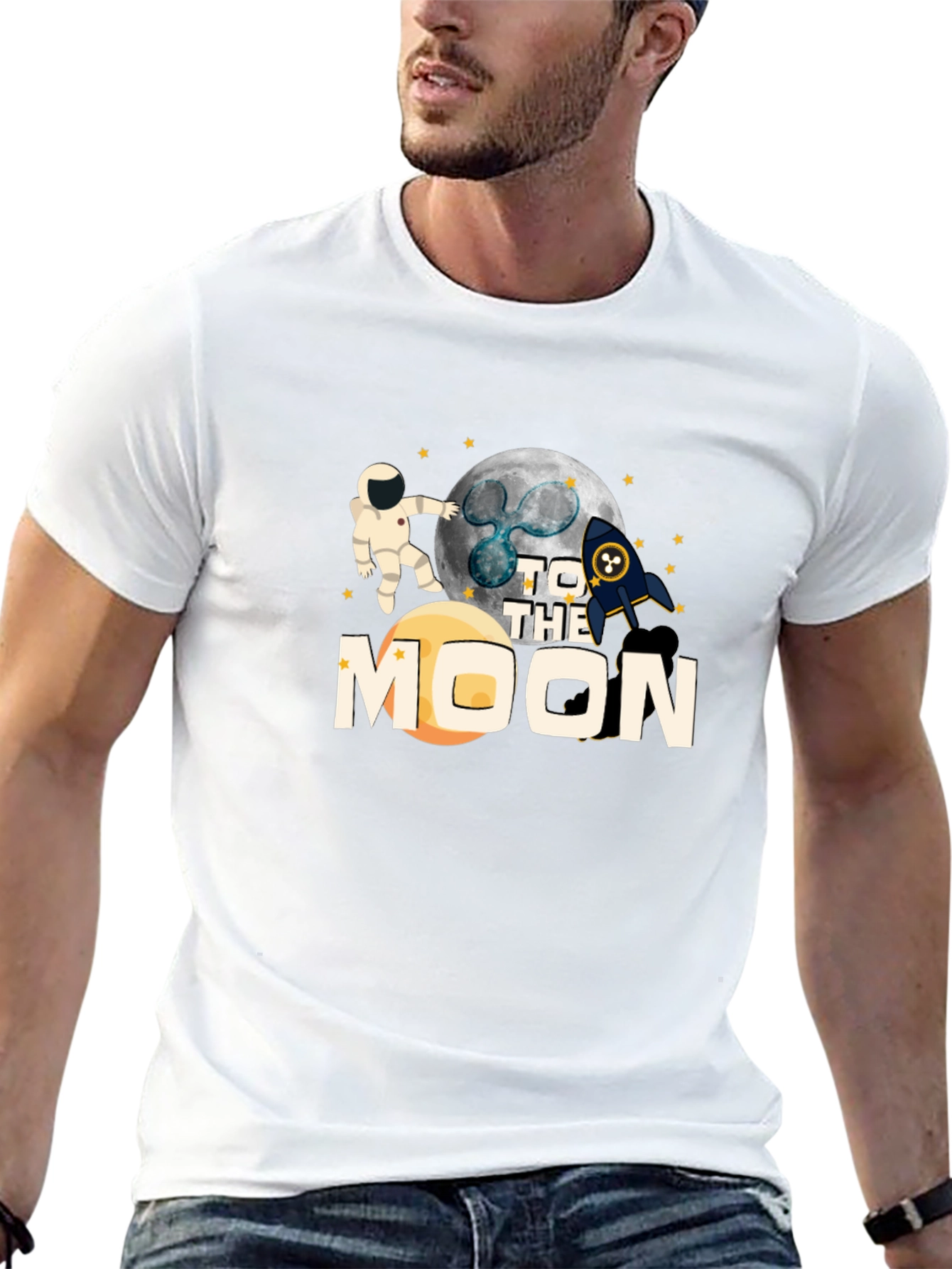 To The Moon Crypto T-Shirt