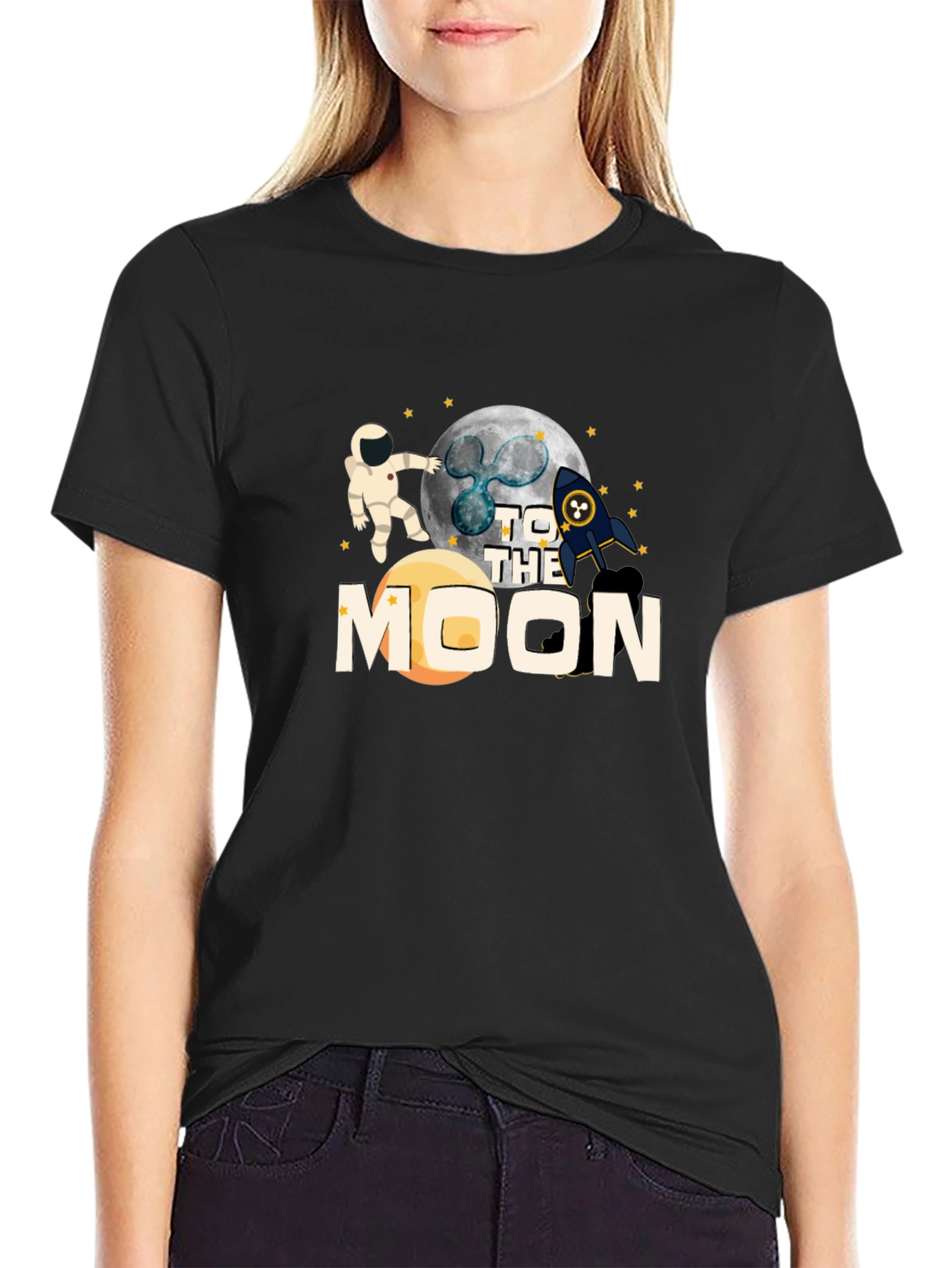 To The Moon Crypto T-Shirt