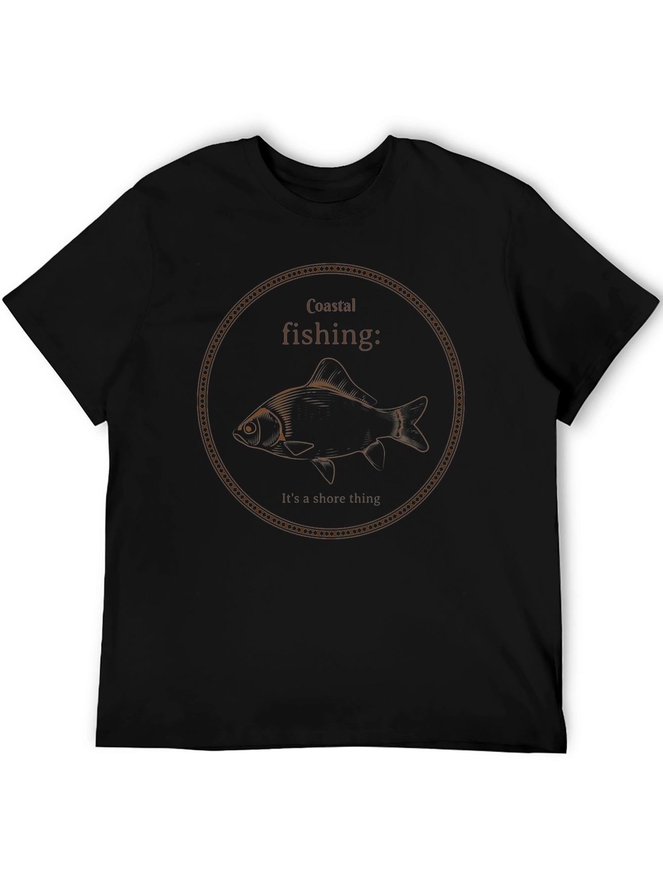 Coastal Fishing T-Shirt - Shore Thing Design