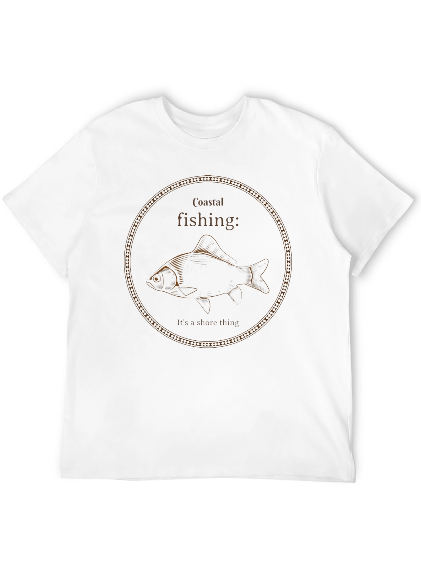 Coastal Fishing T-Shirt - Shore Thing Design
