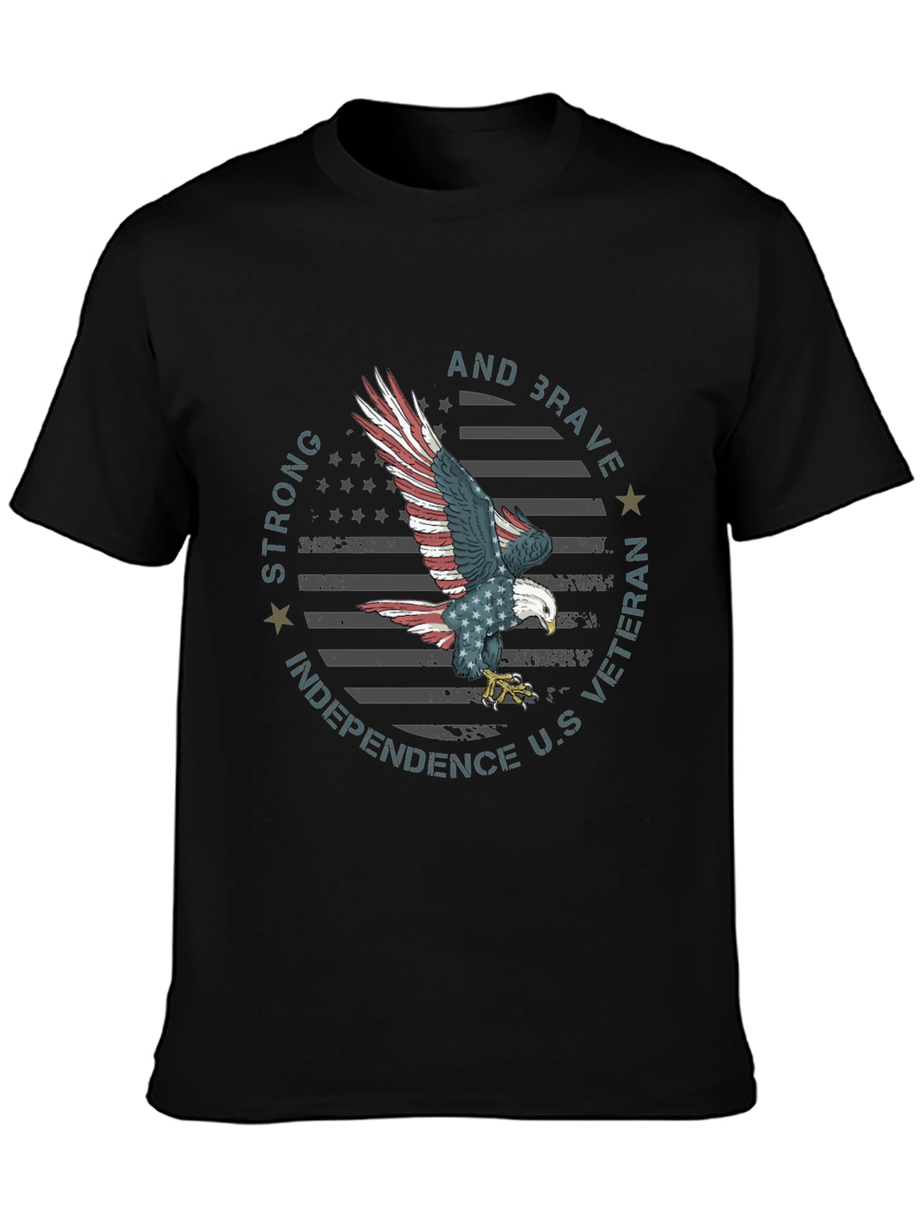 Patriotic Eagle Veteran T-Shirt