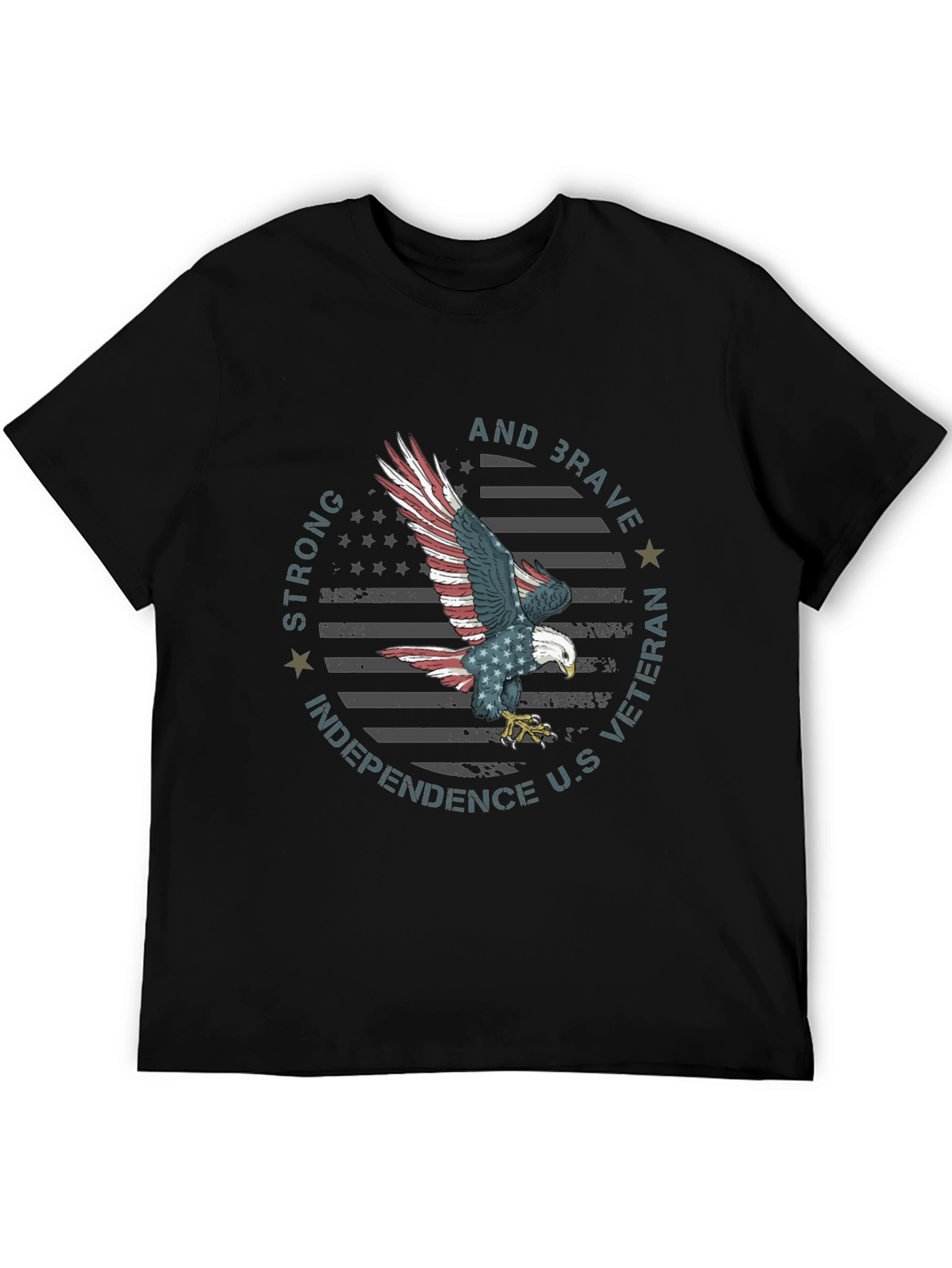 Patriotic Eagle Veteran T-Shirt