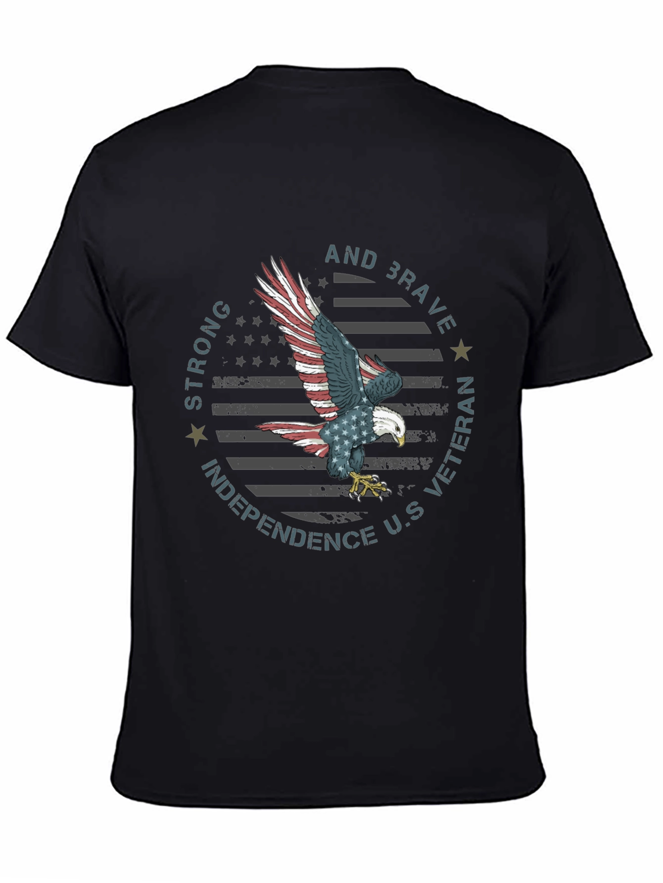Patriotic Eagle Veteran T-Shirt