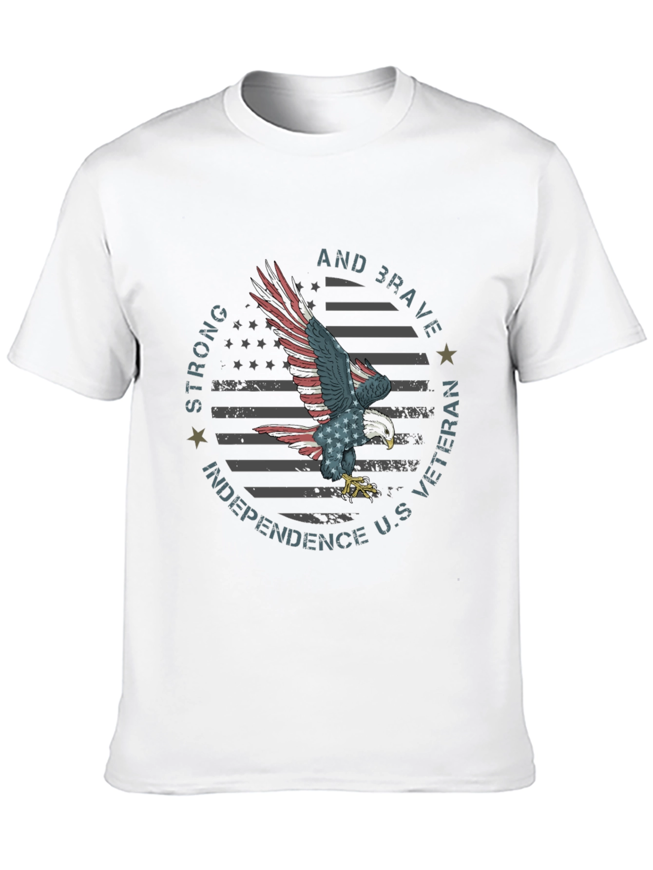 Patriotic Eagle Veteran T-Shirt