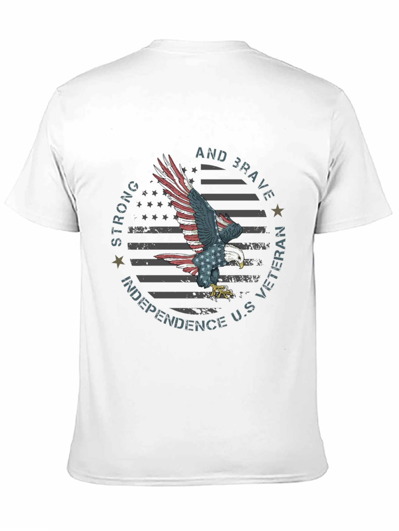 Patriotic Eagle Veteran T-Shirt