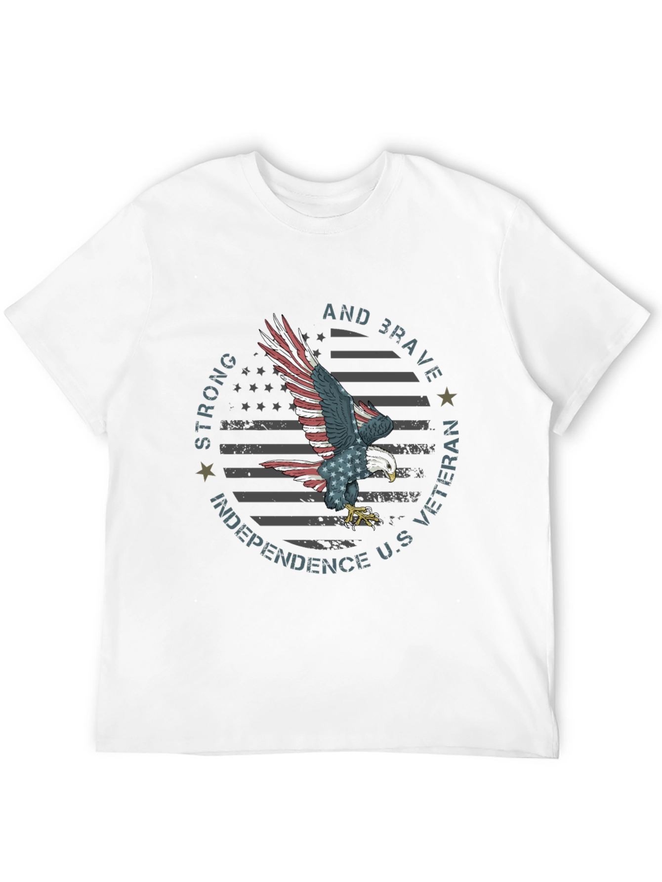 Patriotic Eagle Veteran T-Shirt