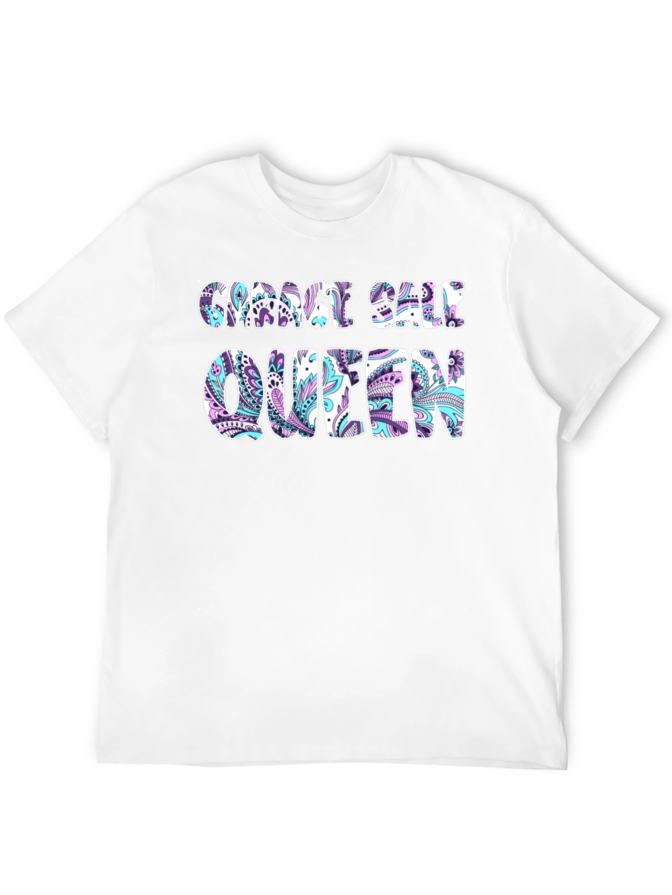 Garage Sale Queen T-Shirt Black