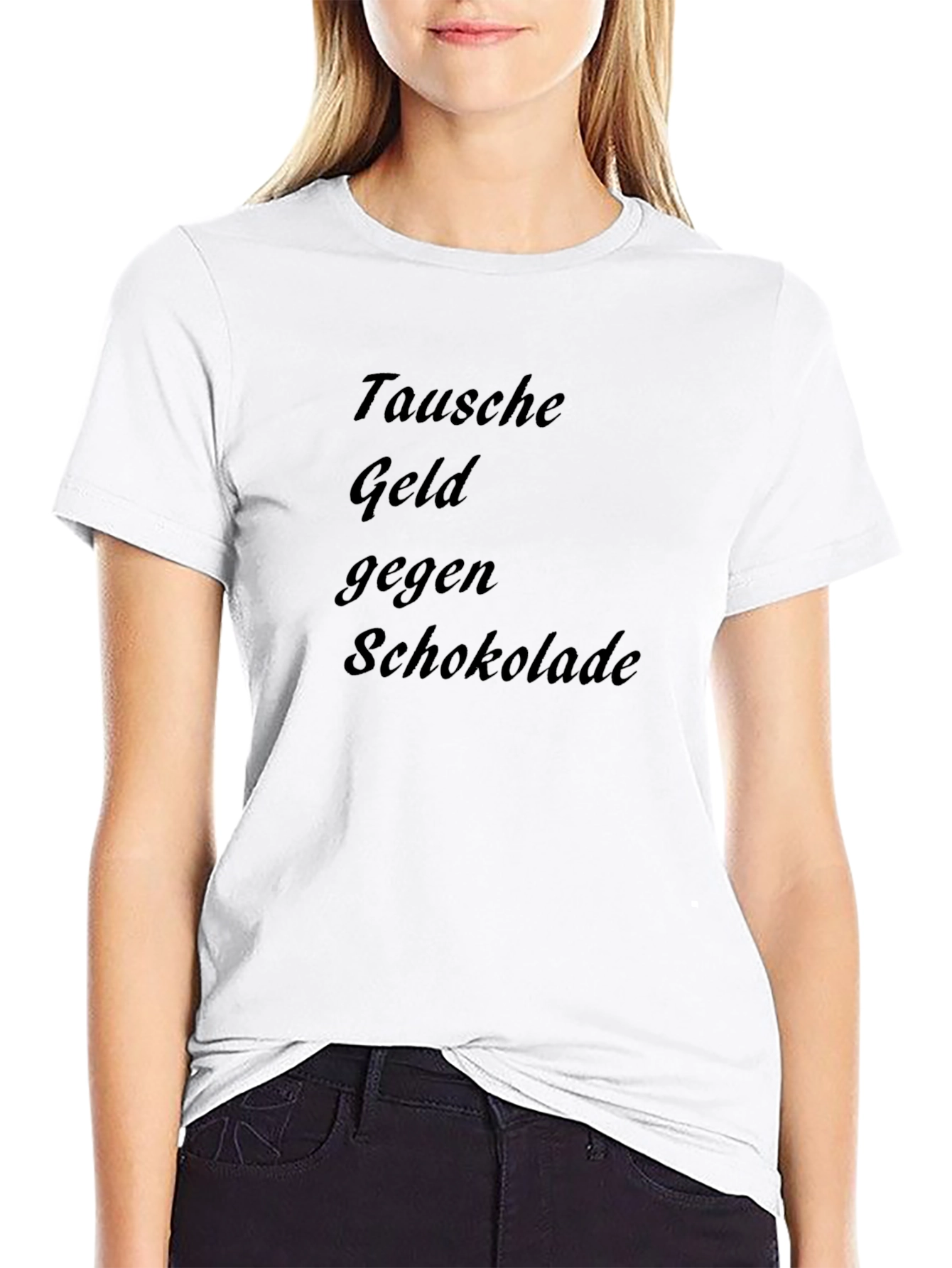 Tausche Geld Gegen Schokolade T-Shirt
