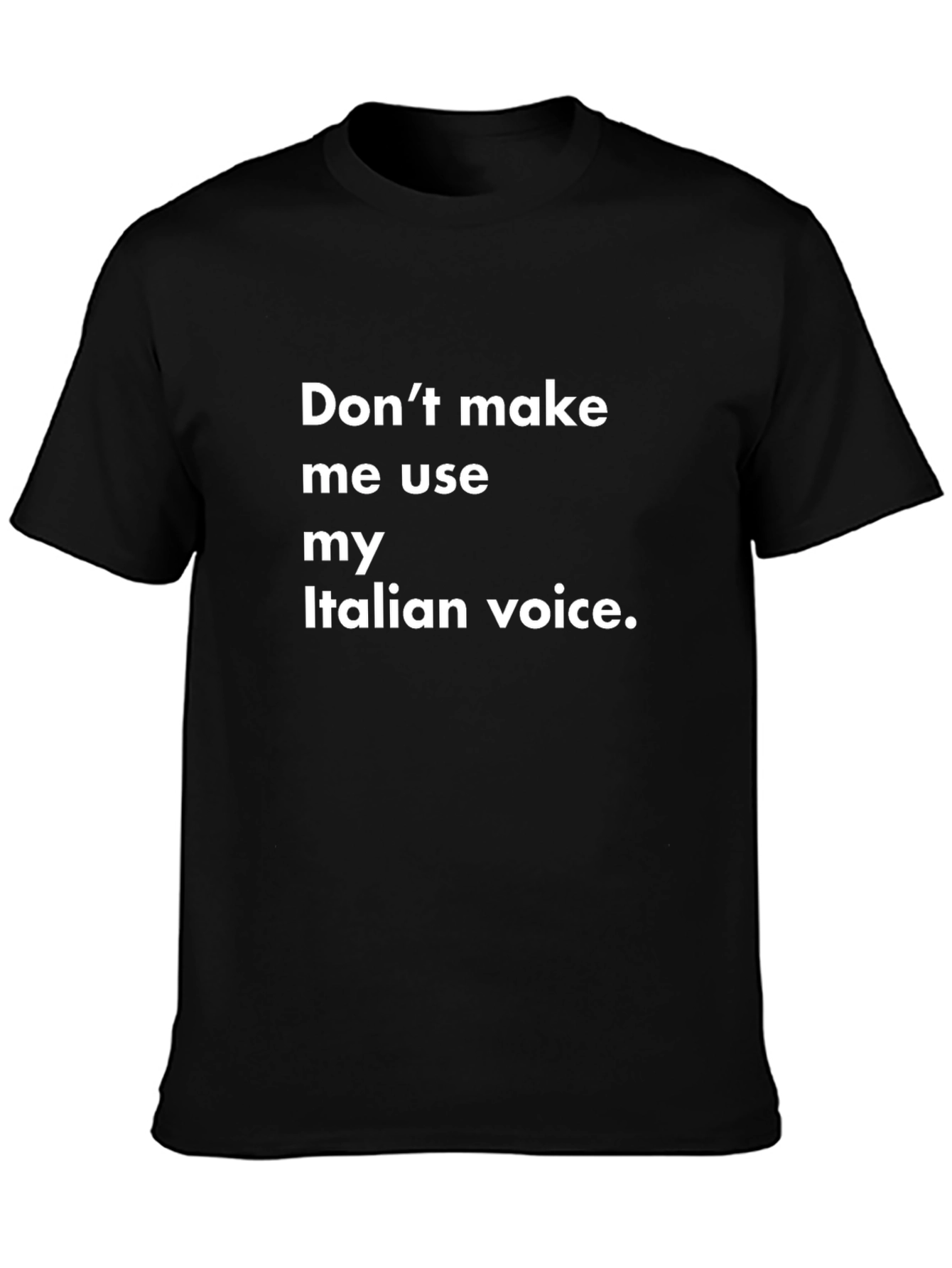 Italian Voice T-Shirt - Humorous Graphic Tee