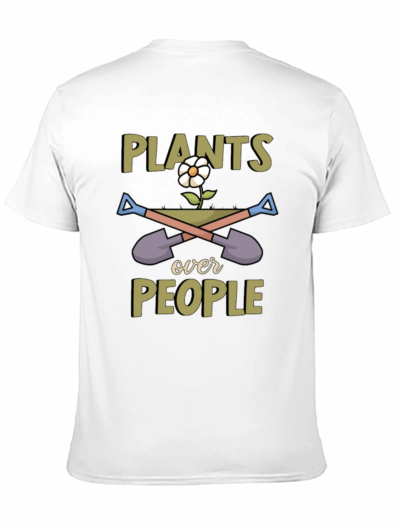 Plants Over People Graphic T-Shirt