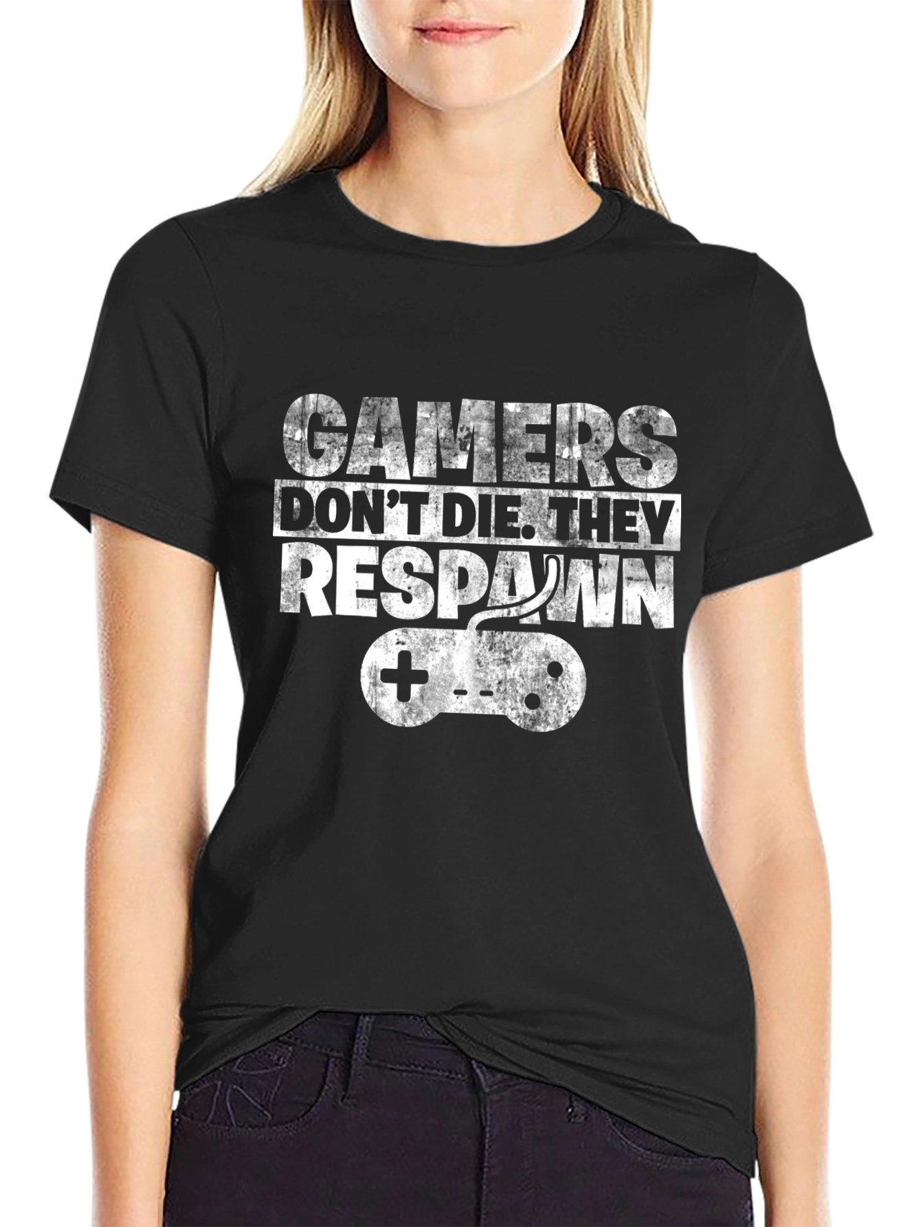 Gamers Dont Die They Respawn T-Shirt
