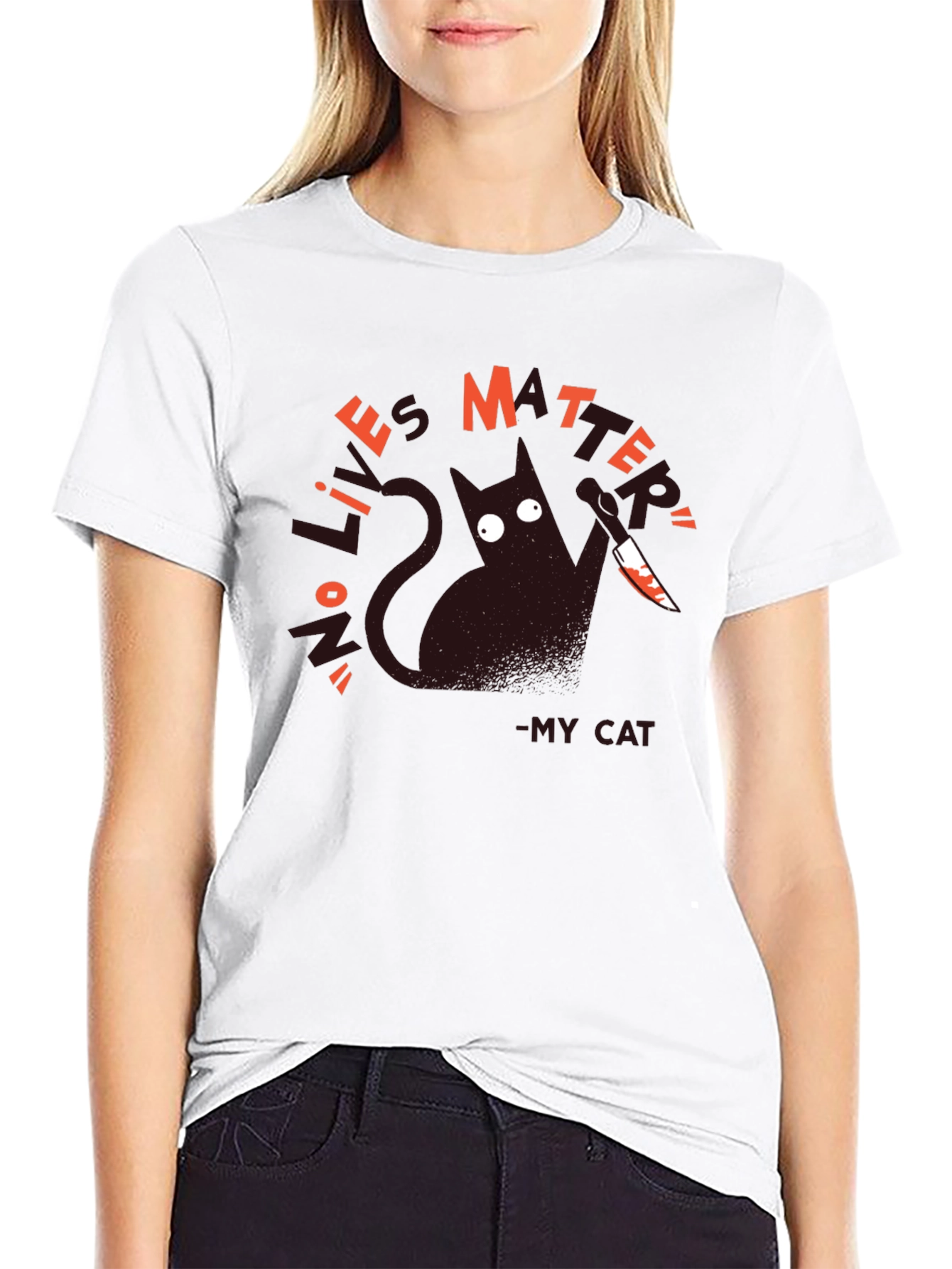 My Cats Opinion T-Shirt - Sarcastic Cat Tee
