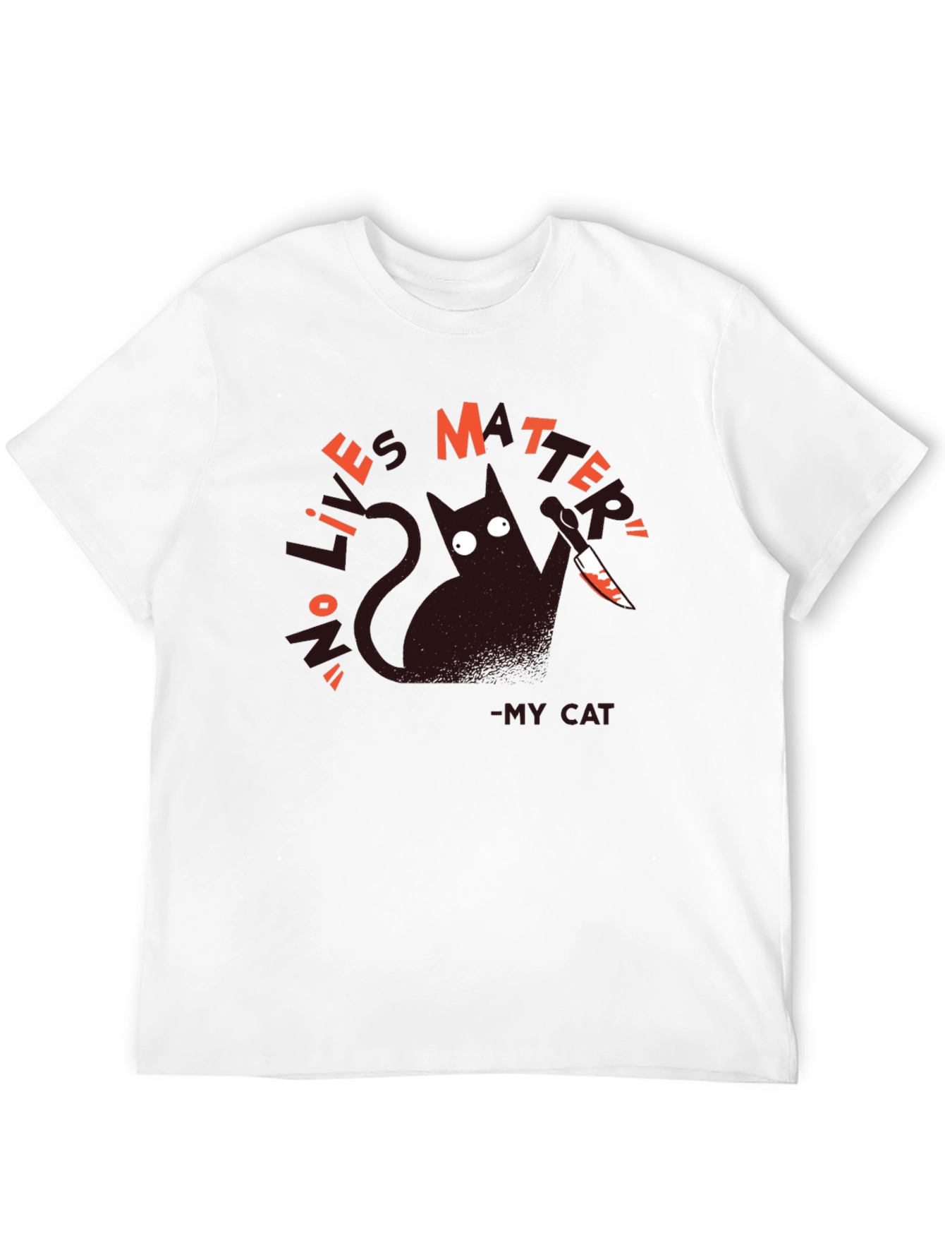 My Cats Opinion T-Shirt - Sarcastic Cat Tee