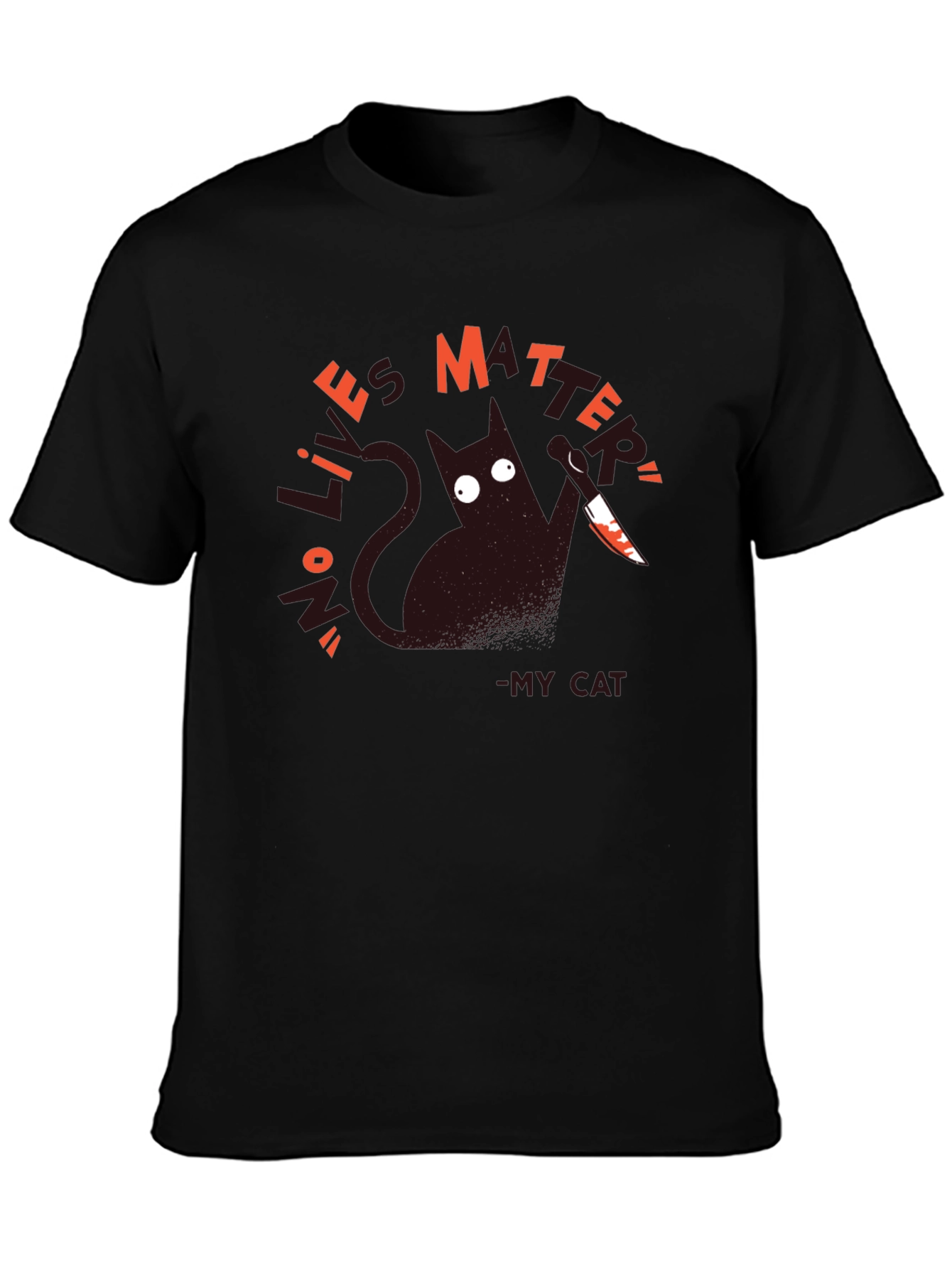 My Cats Opinion T-Shirt - Sarcastic Cat Tee