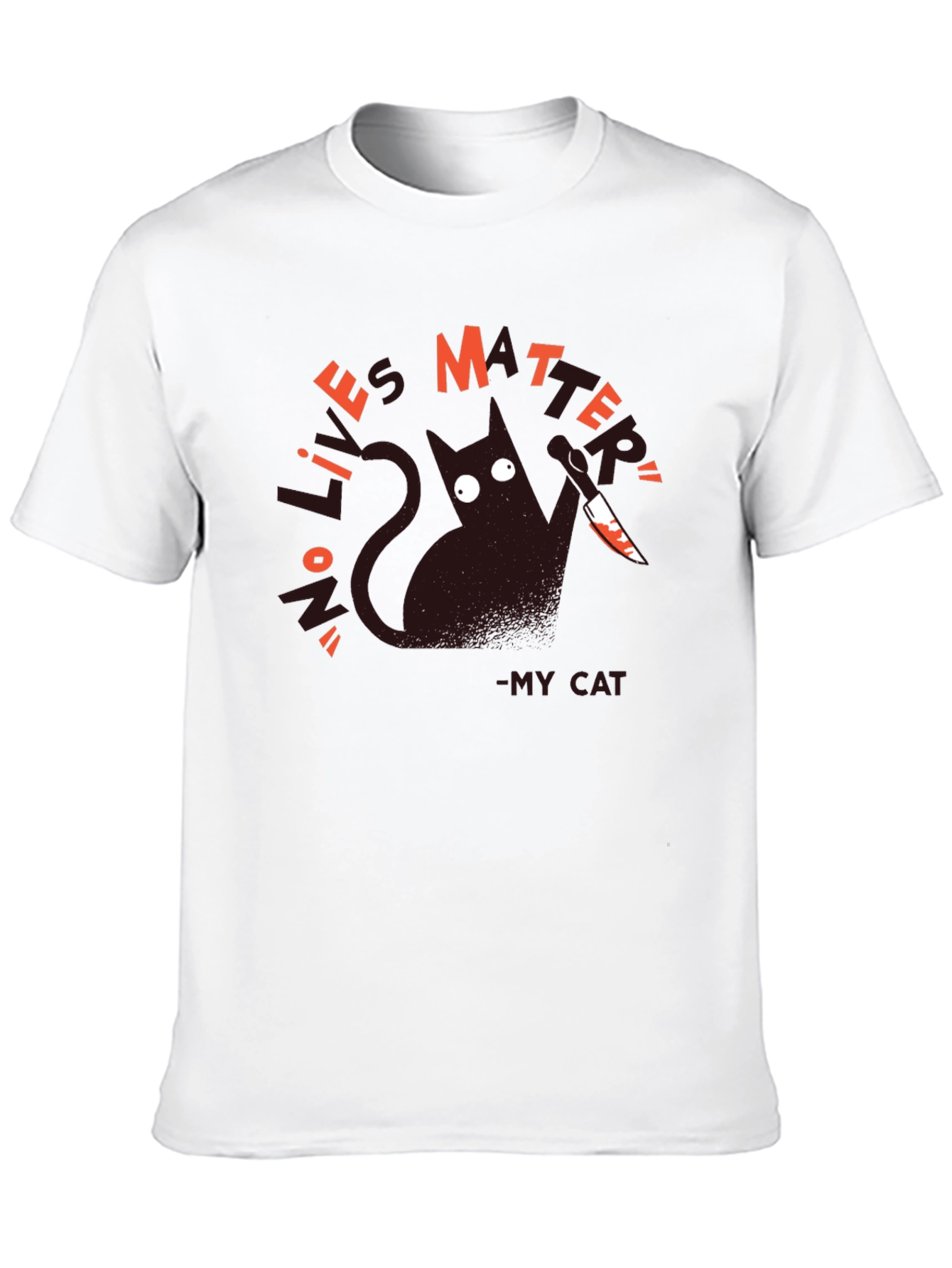 My Cats Opinion T-Shirt - Sarcastic Cat Tee