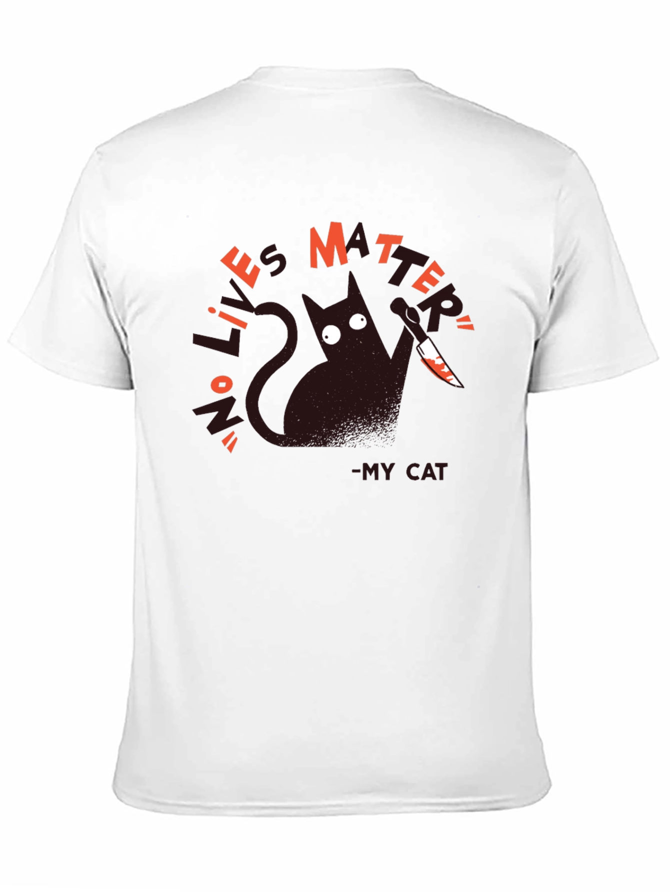 My Cats Opinion T-Shirt - Sarcastic Cat Tee