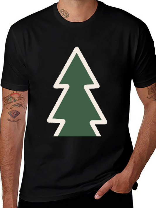 Forest Tree Graphic Tee - Soft Cotton Blend