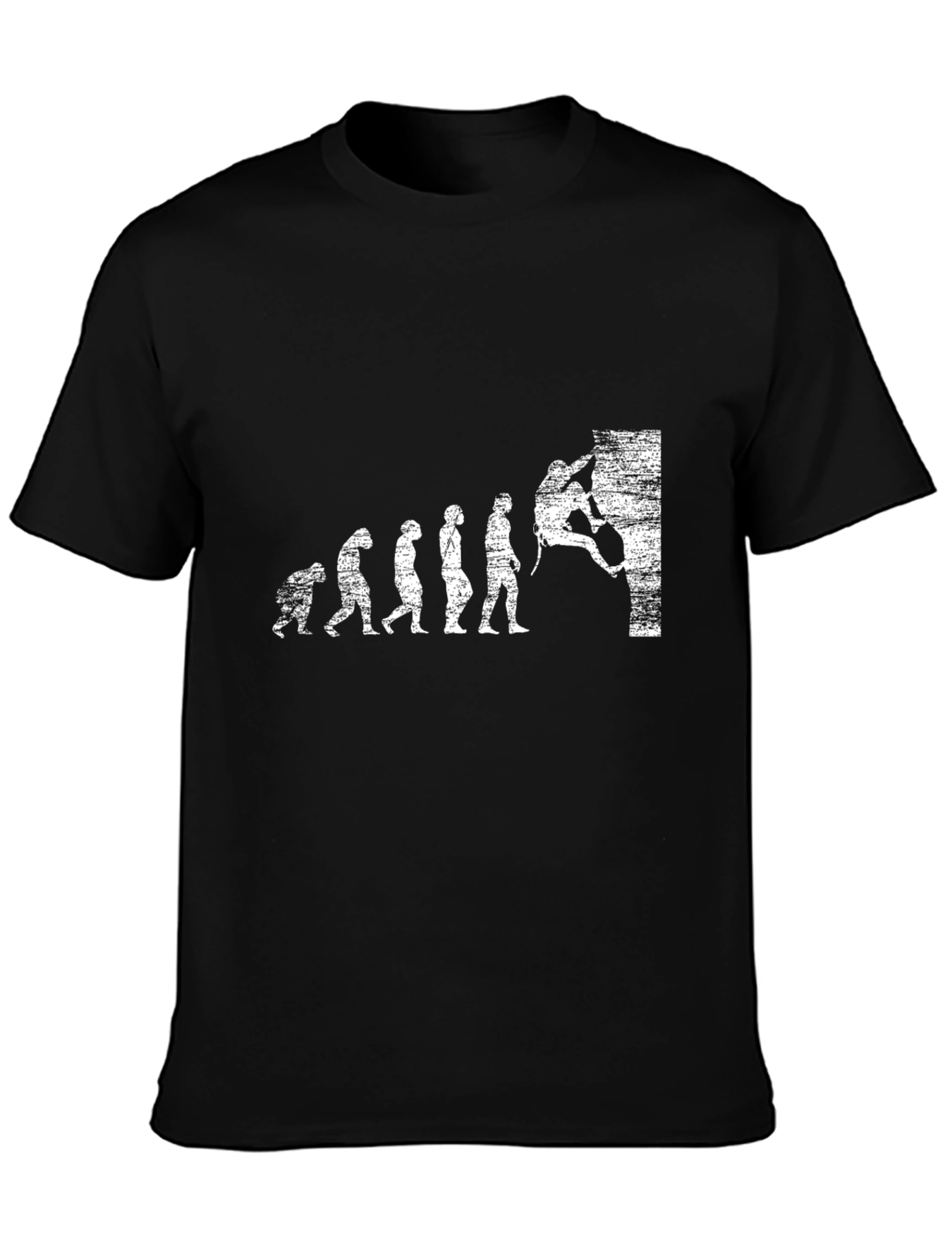 Climbing Evolution Black T-Shirt
