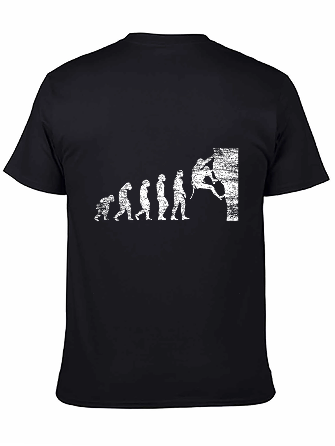 Climbing Evolution Black T-Shirt