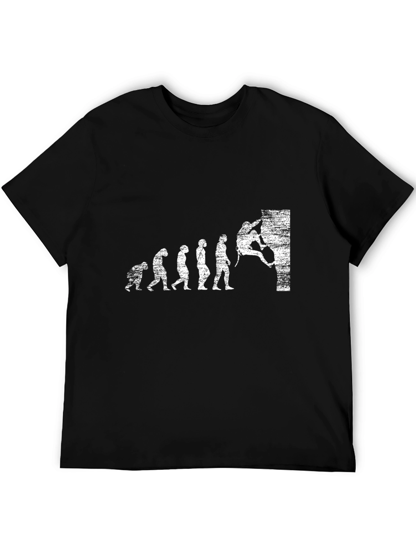Climbing Evolution Black T-Shirt