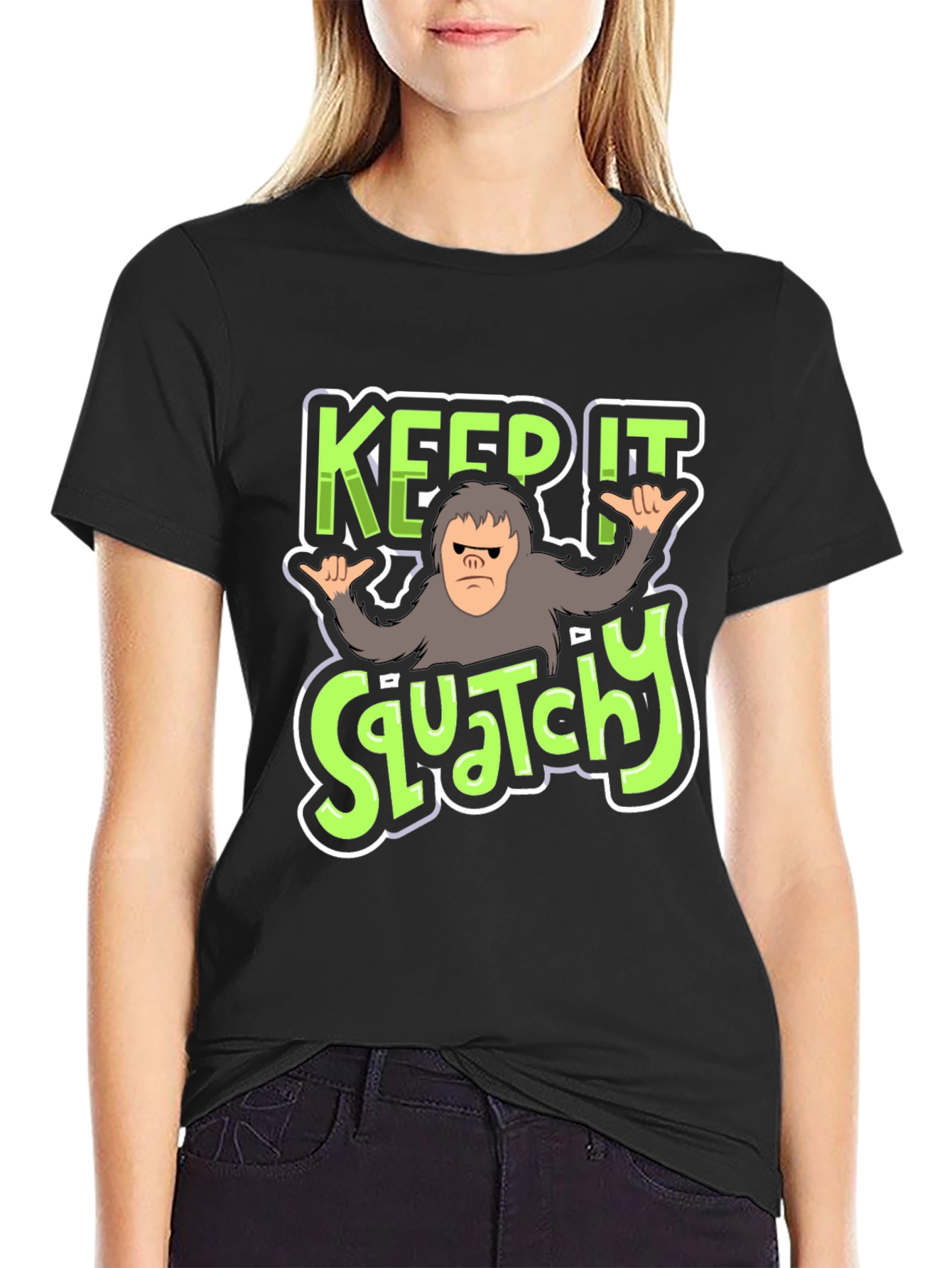 Keep It Squatchy Bigfoot T-Shirt