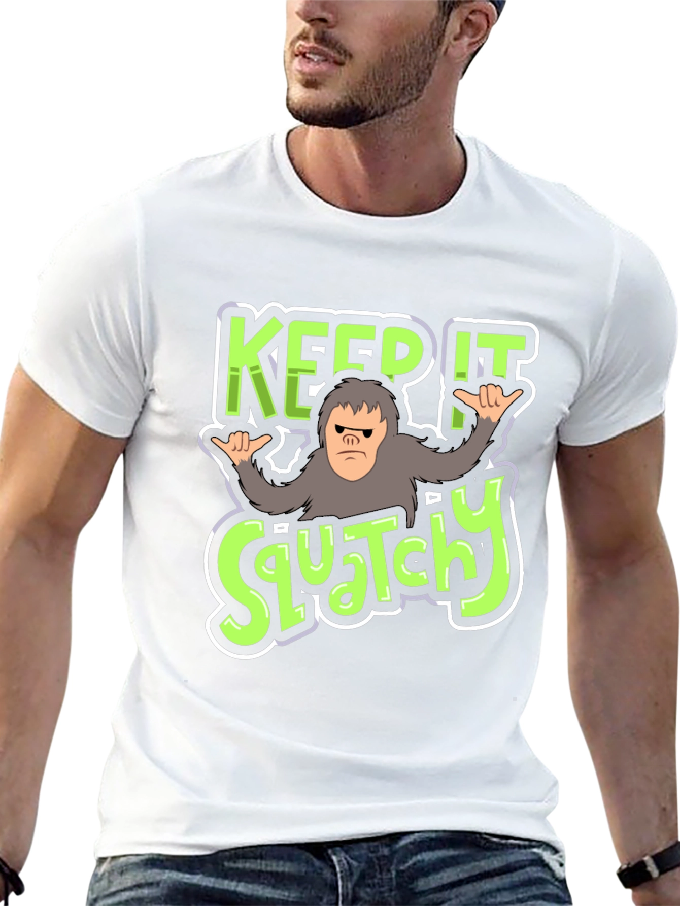 Keep It Squatchy Bigfoot T-Shirt