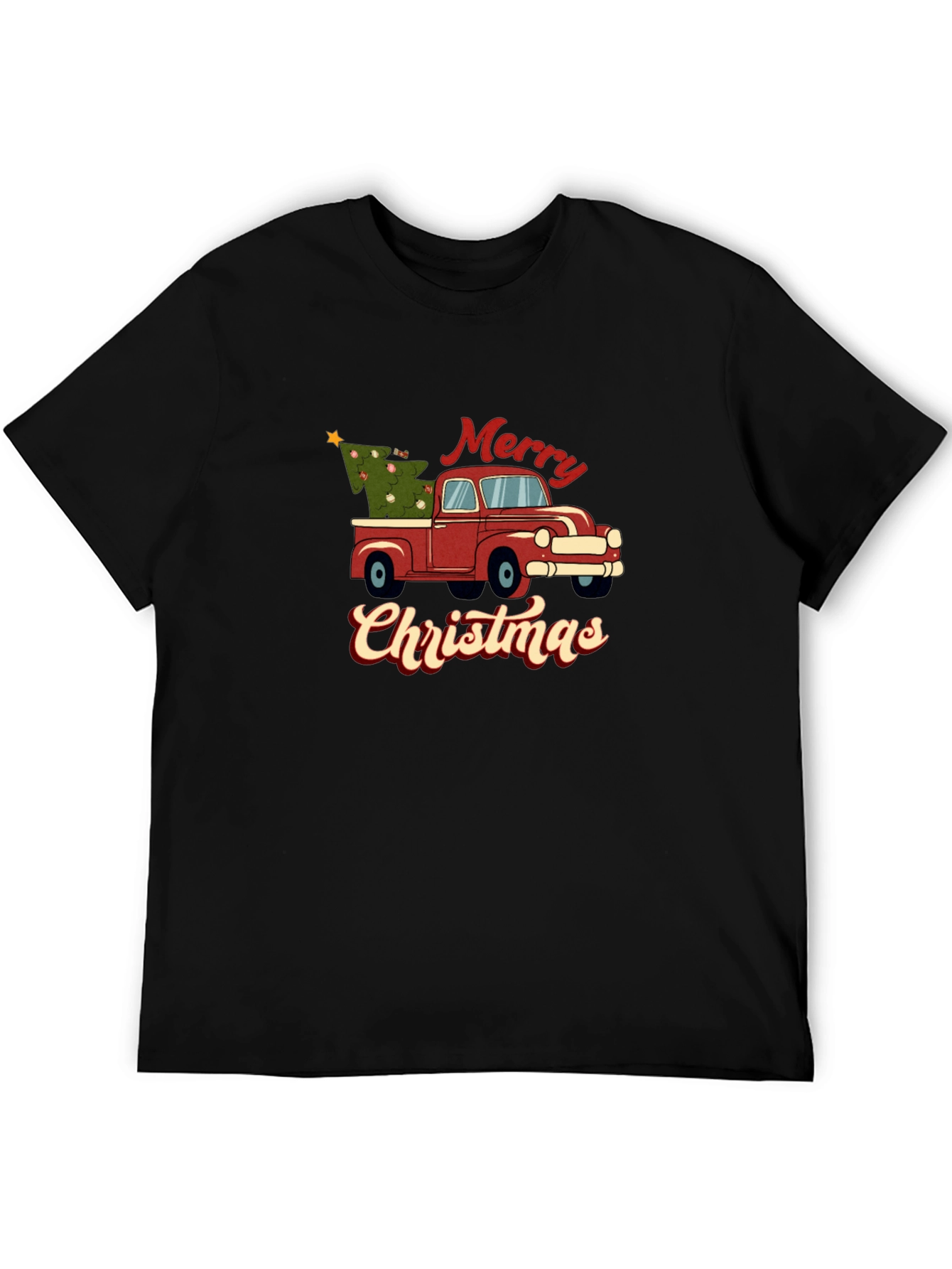 Merry Christmas Truck T-Shirt