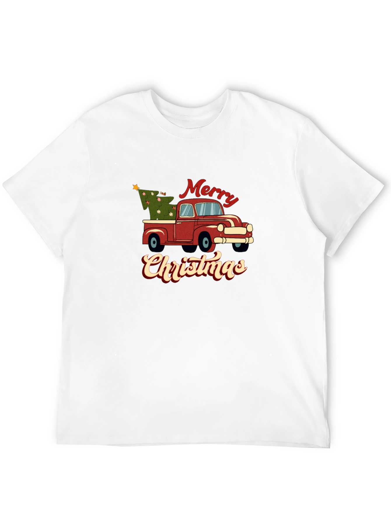 Merry Christmas Truck T-Shirt