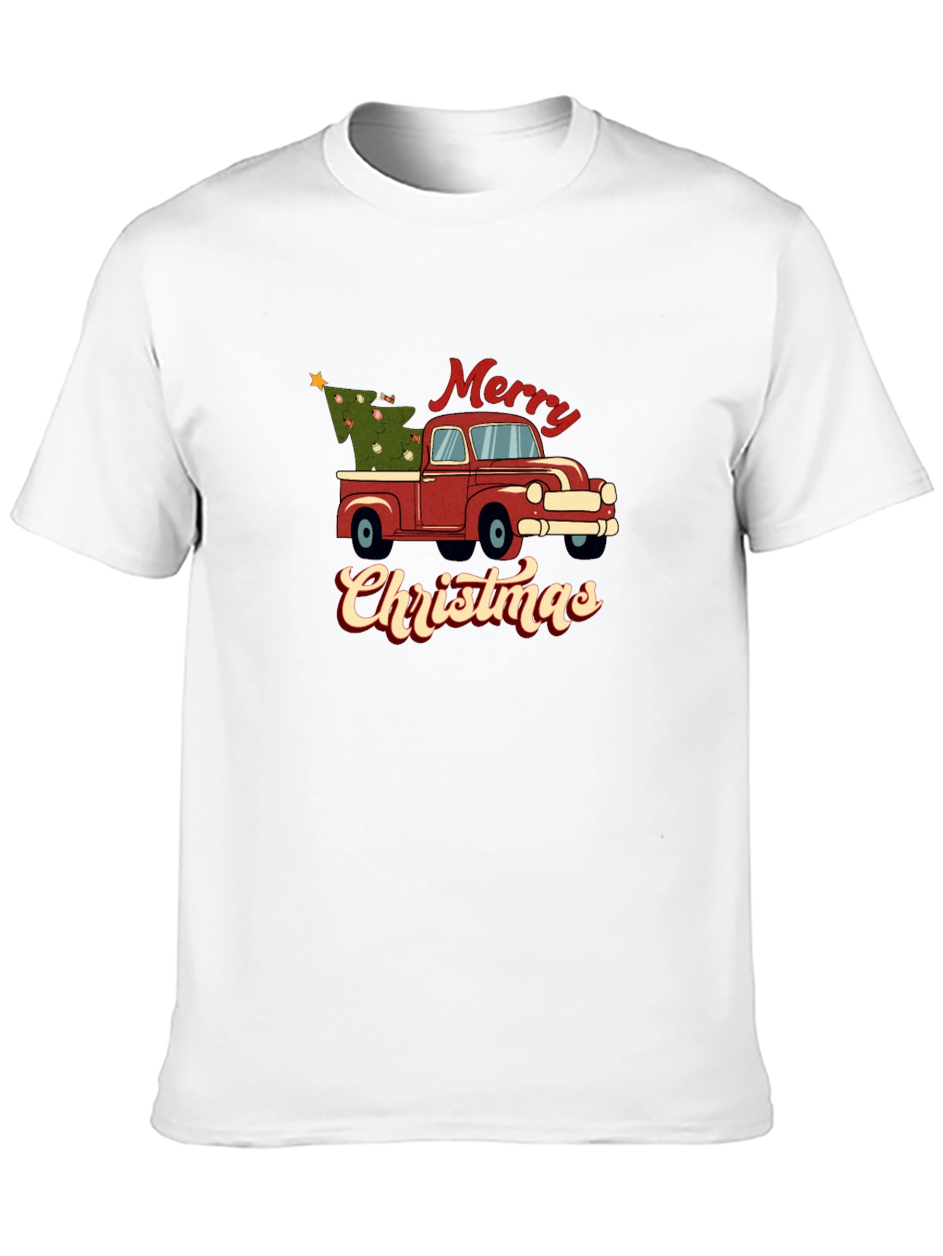 Merry Christmas Truck T-Shirt