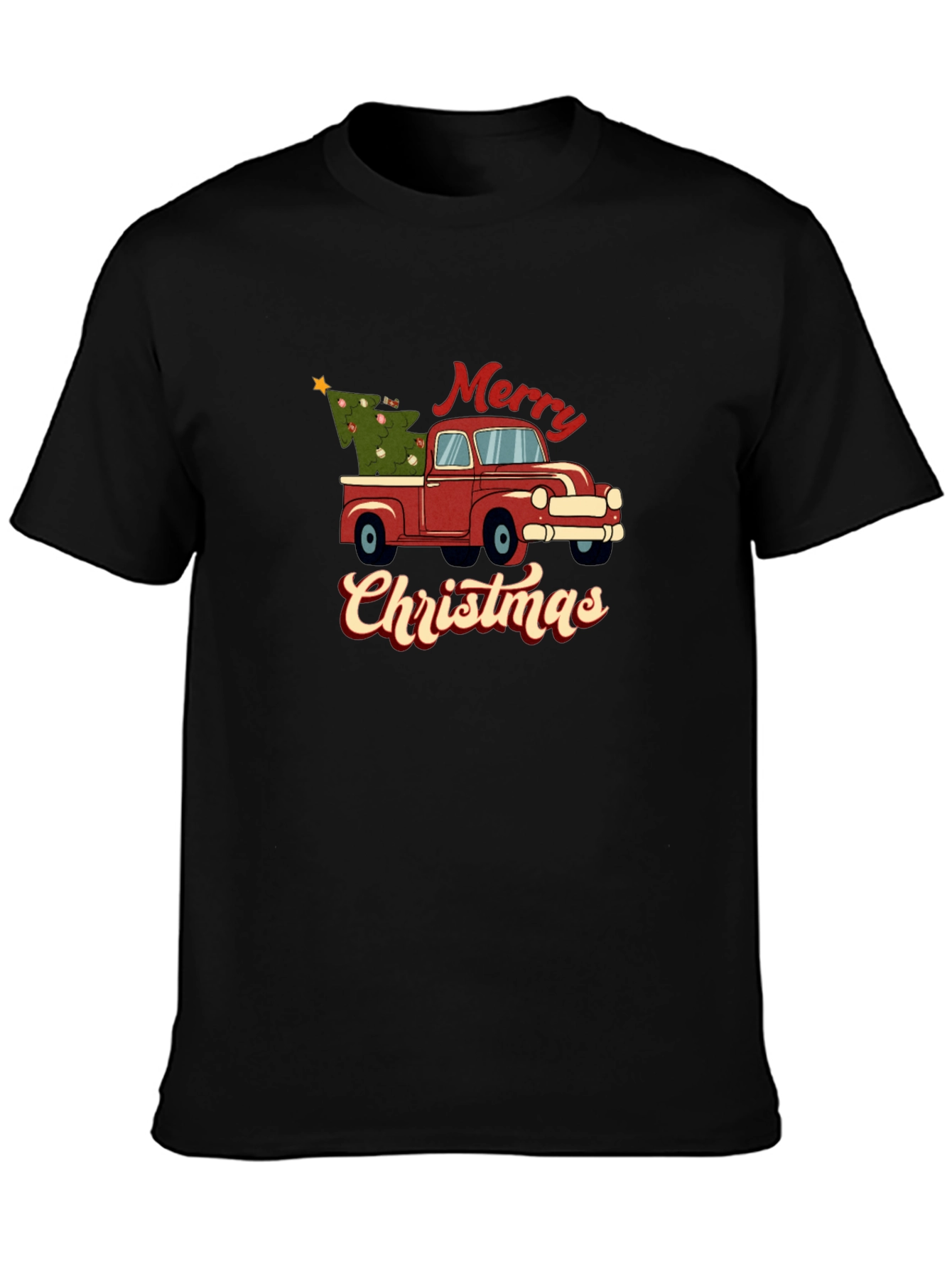 Merry Christmas Truck T-Shirt
