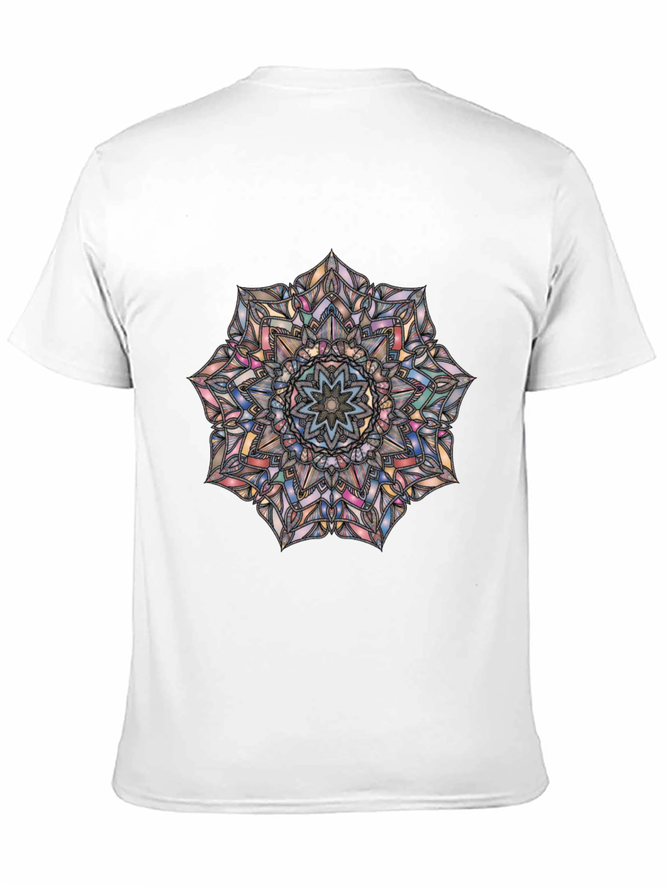 Mandala Art T-Shirt - Black Graphic Tee