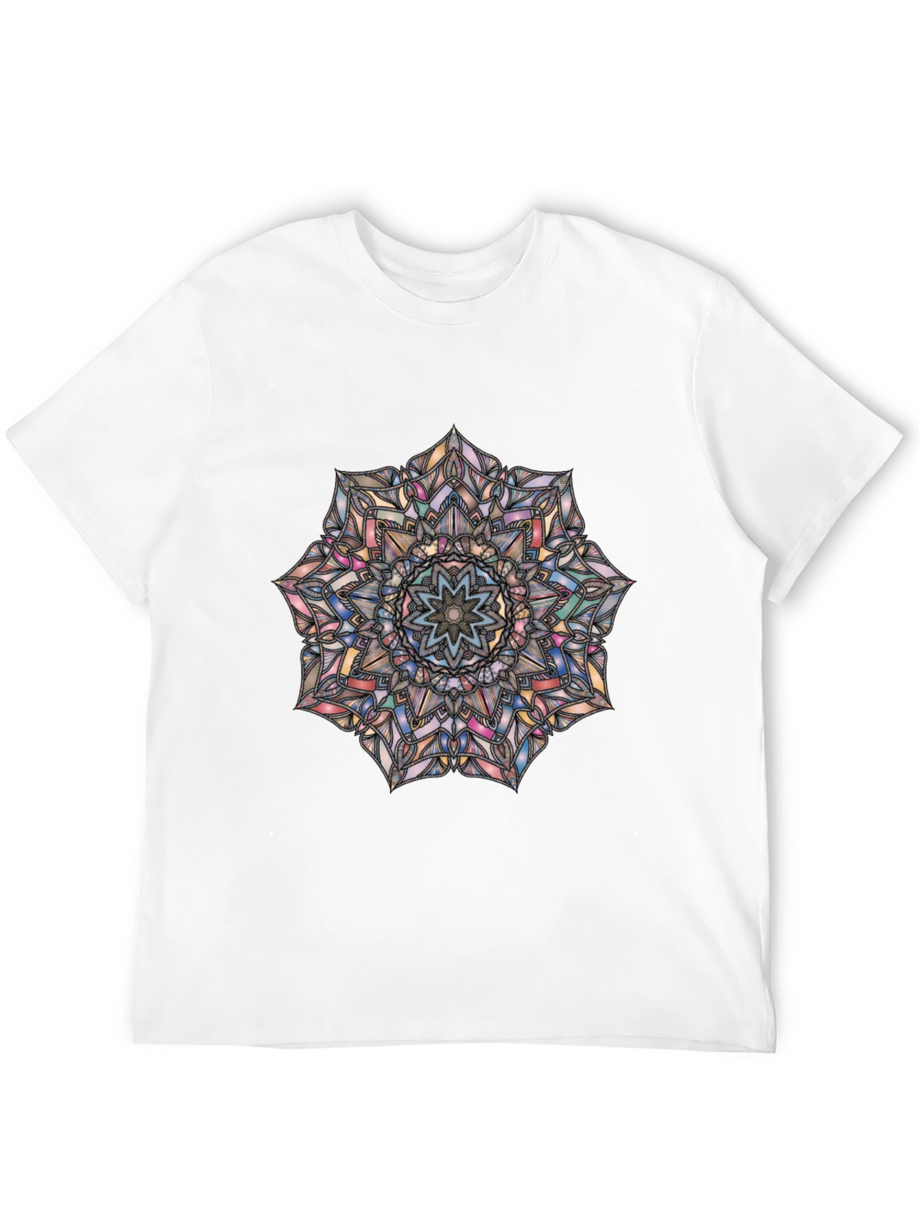 Mandala Art T-Shirt - Black Graphic Tee