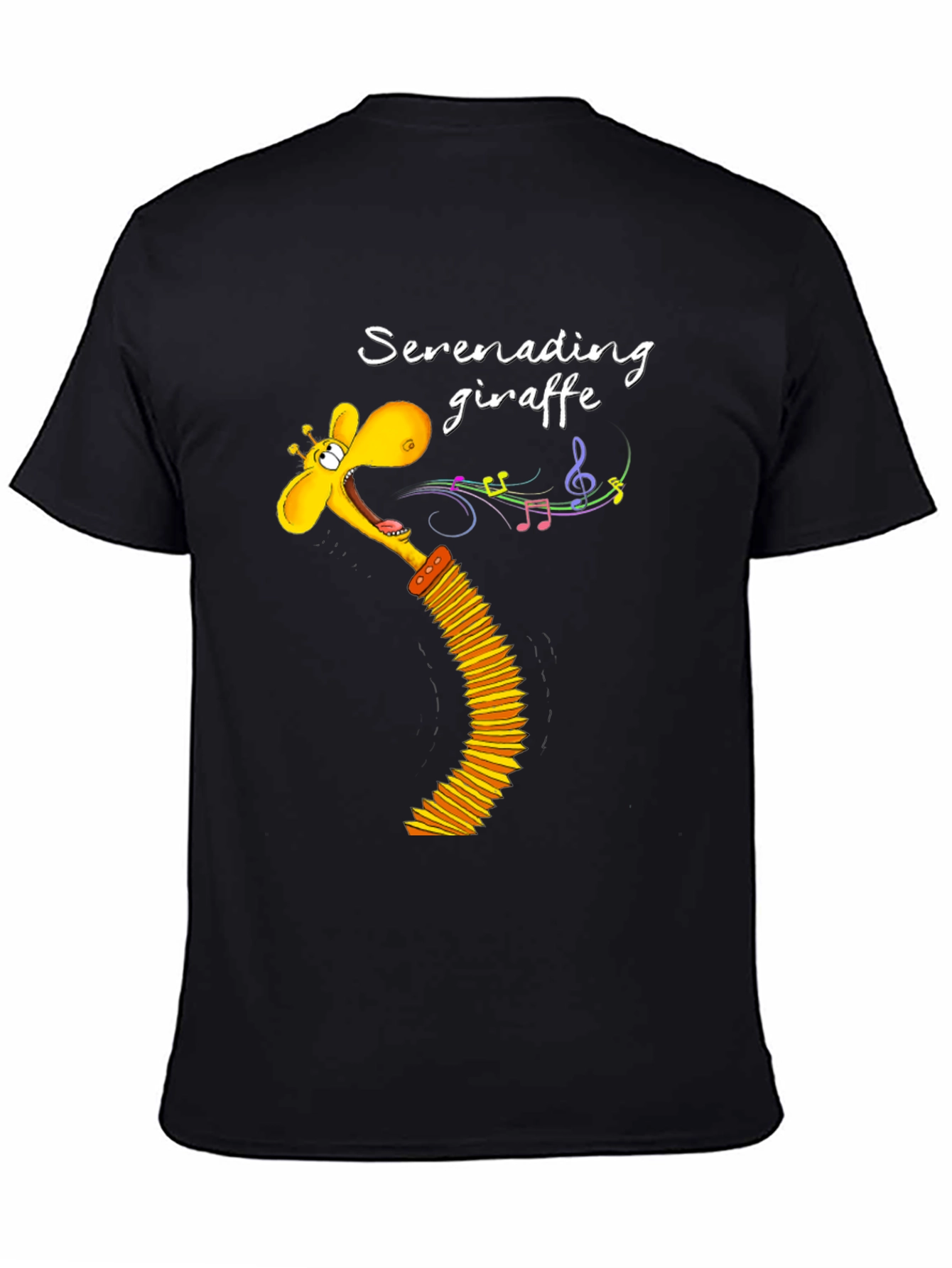 Serenading Giraffe Graphic Tee