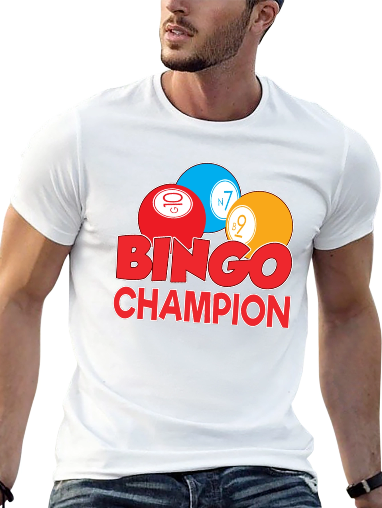 Bingo Champion Graphic T-Shirt