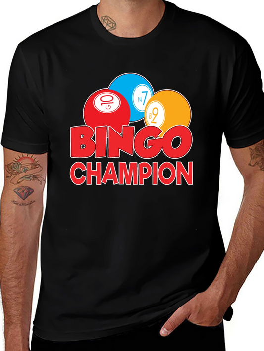 Bingo Champion Graphic T-Shirt