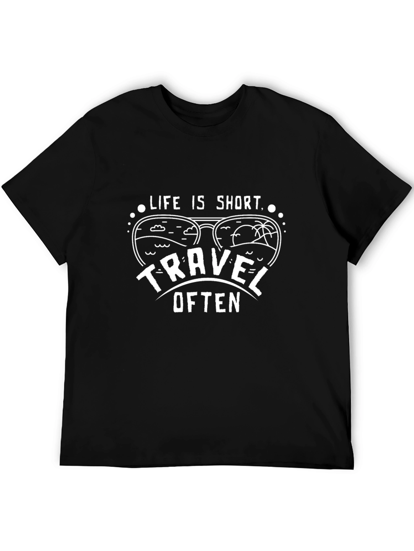 Life is Short Travel Often Graphic T-Shirt