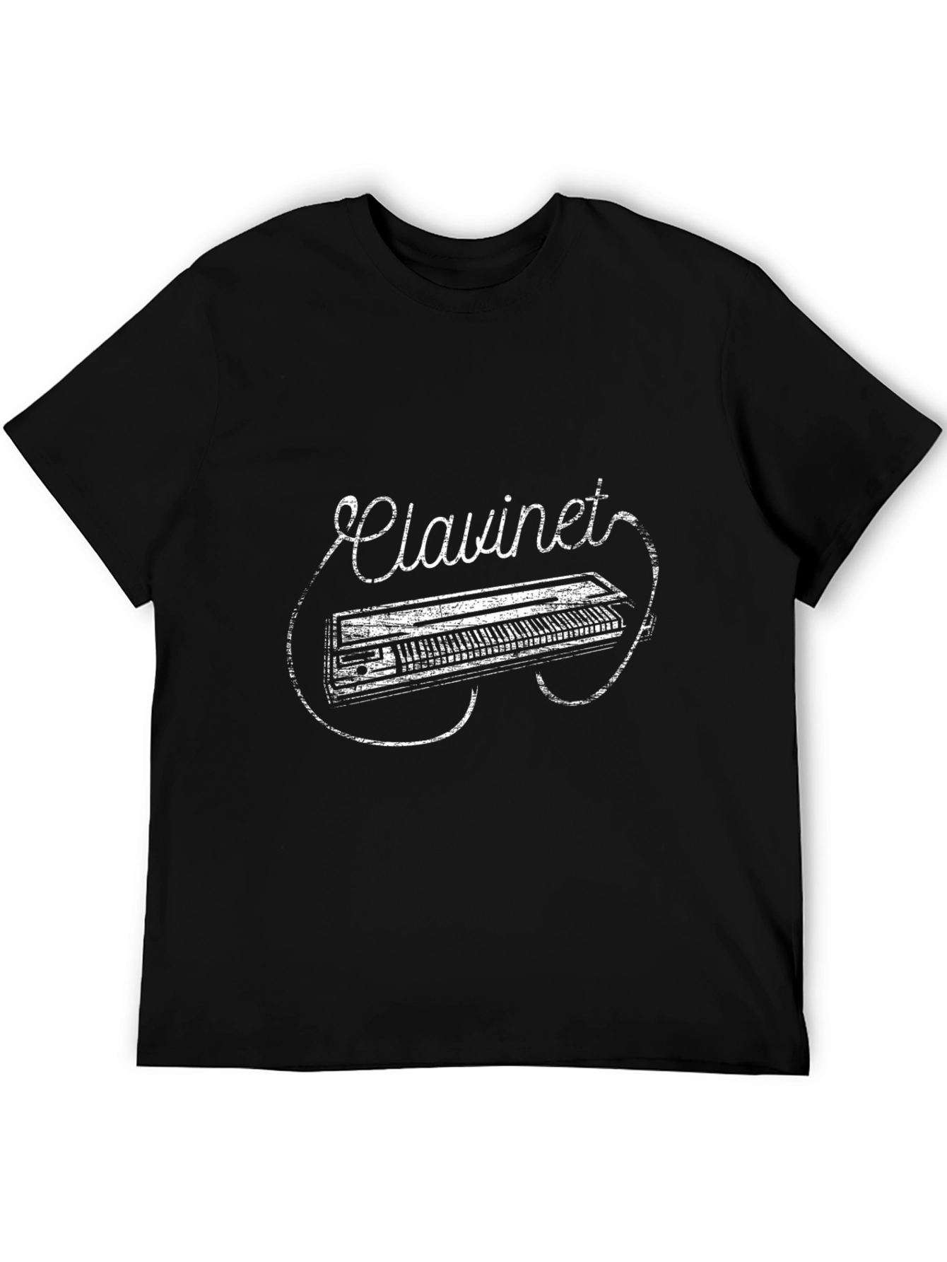 Clavinet Graphic Tee - Black Unisex T-Shirt