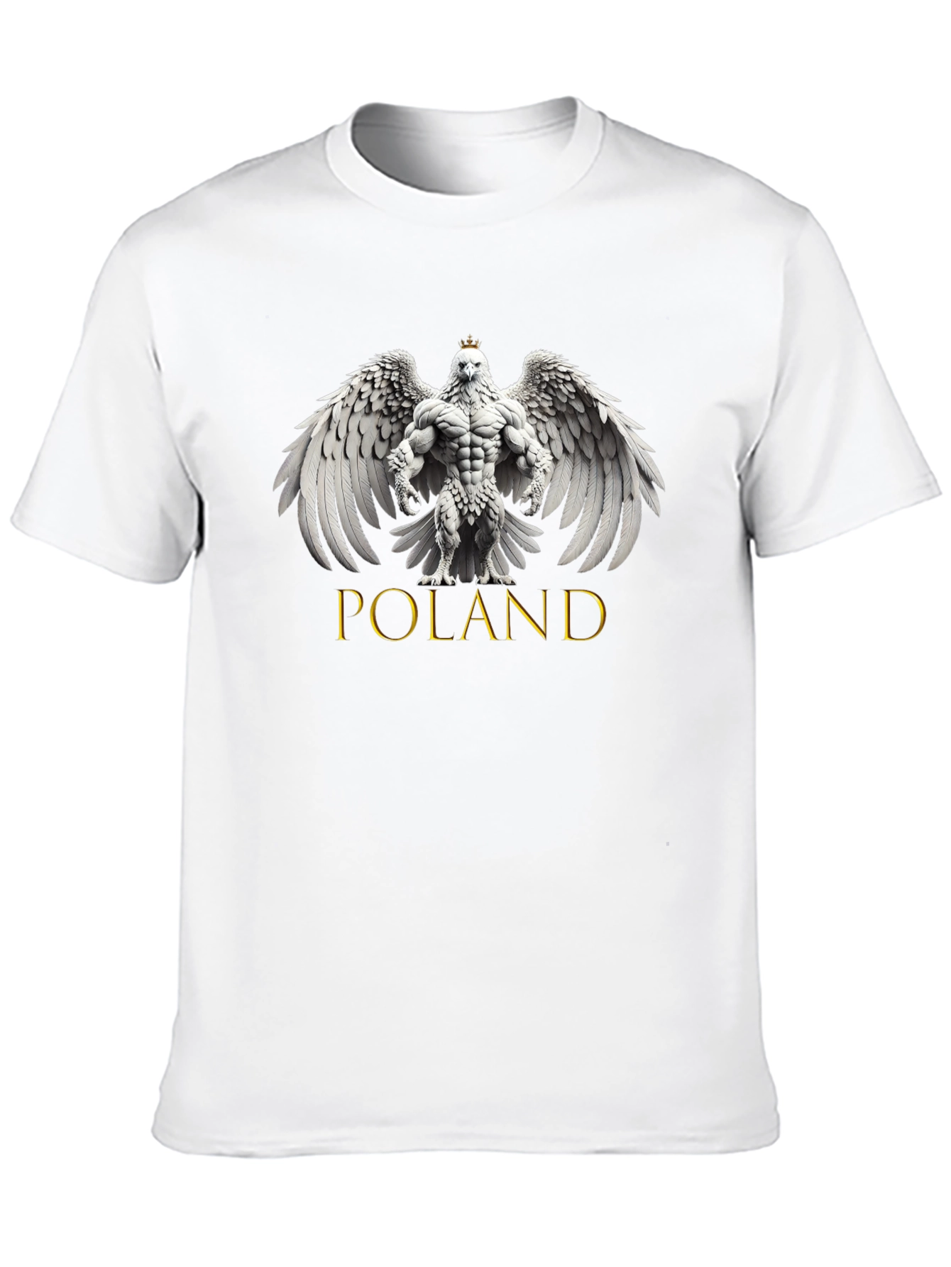 Poland Eagle T-Shirt - Mens Black Graphic Tee