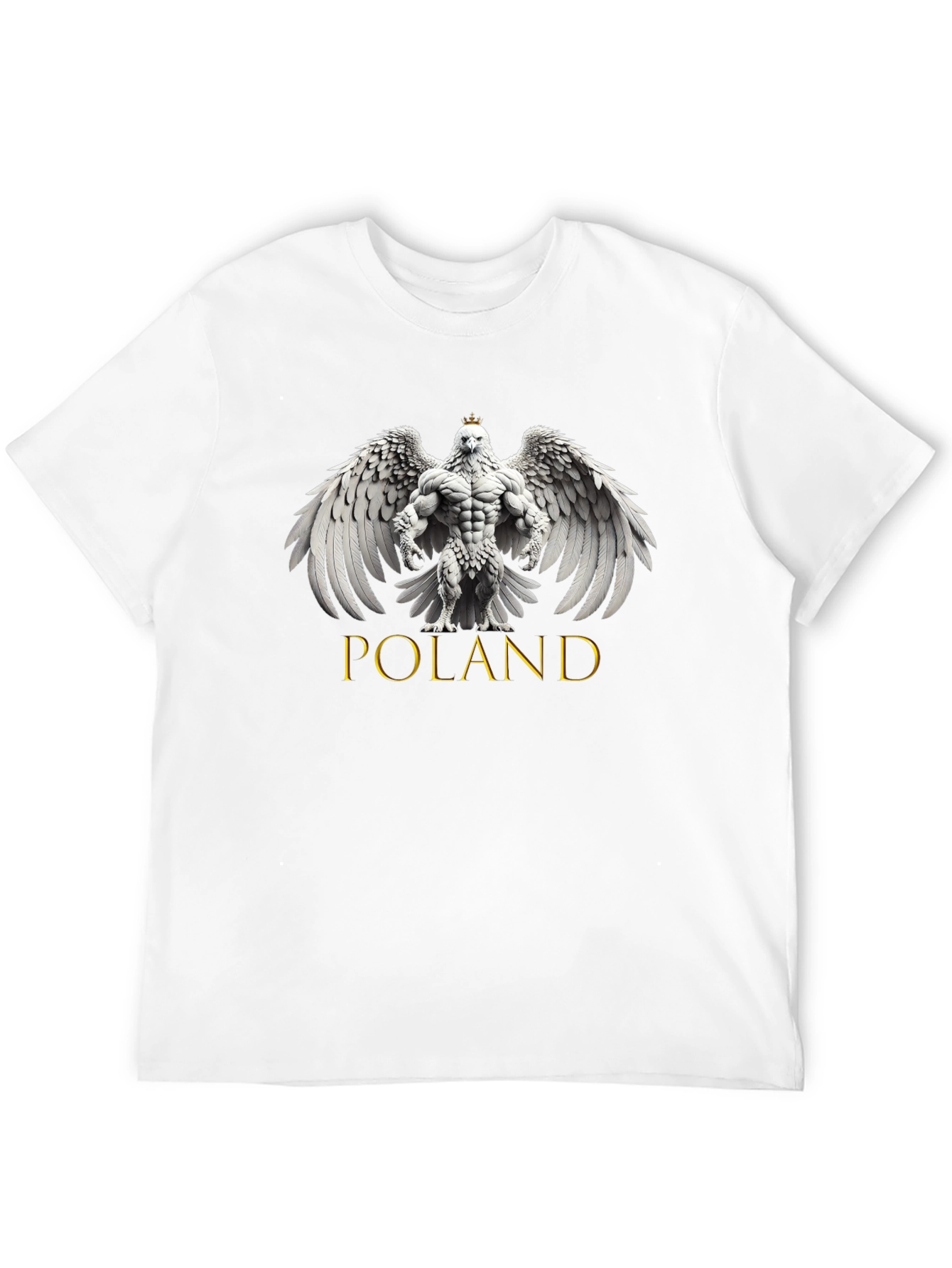 Poland Eagle T-Shirt - Mens Black Graphic Tee