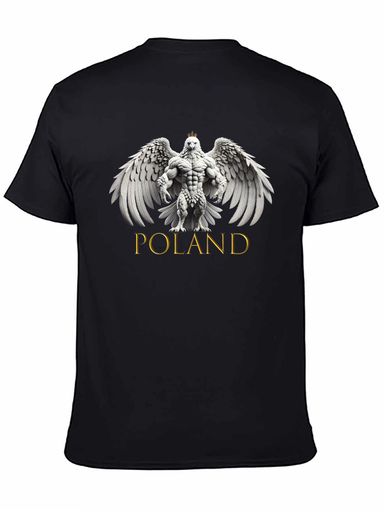 Poland Eagle T-Shirt - Mens Black Graphic Tee
