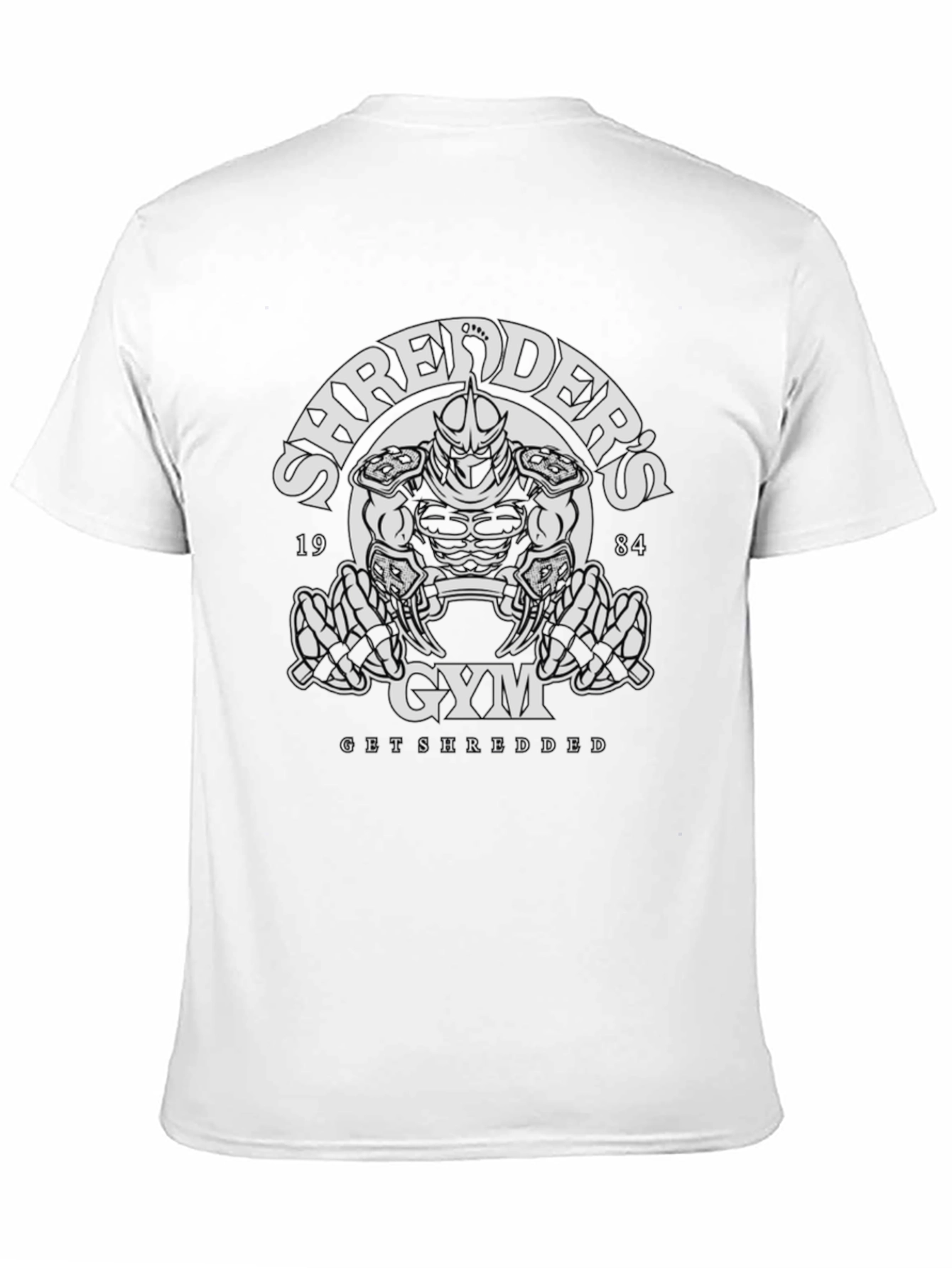 Shredders Gym Black T-Shirt | Get Shredded Tee