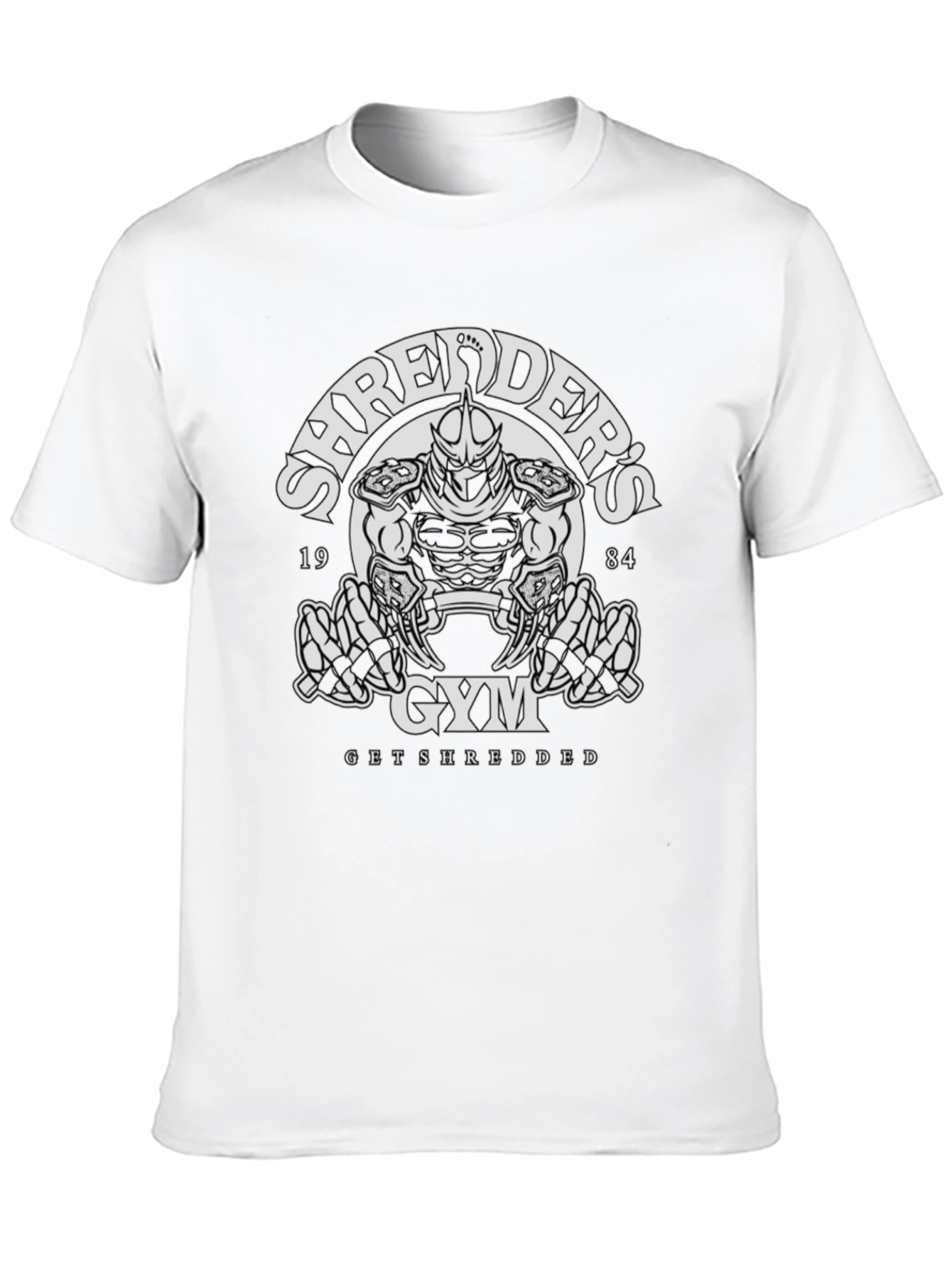 Shredders Gym Black T-Shirt | Get Shredded Tee