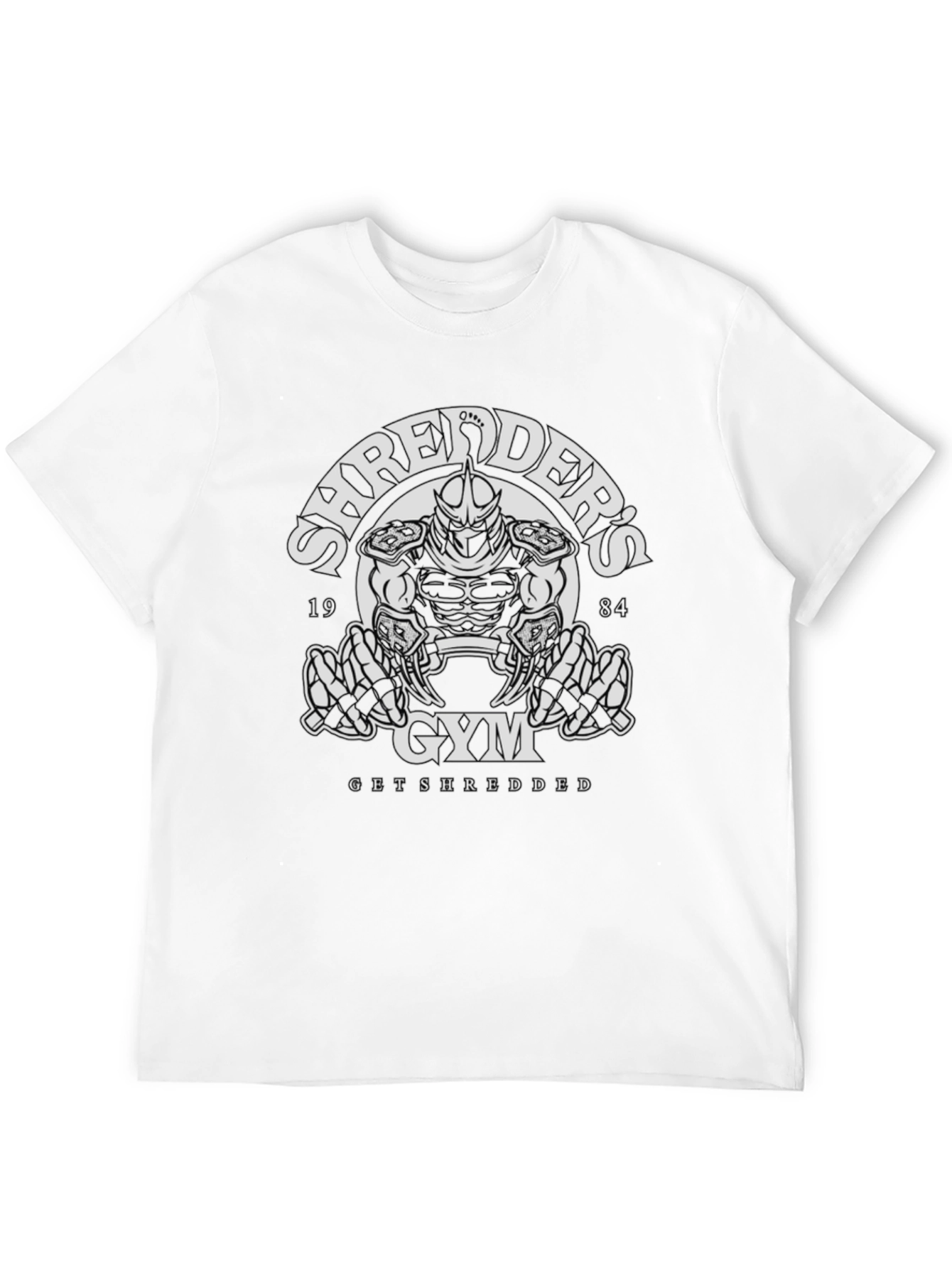 Shredders Gym Black T-Shirt | Get Shredded Tee