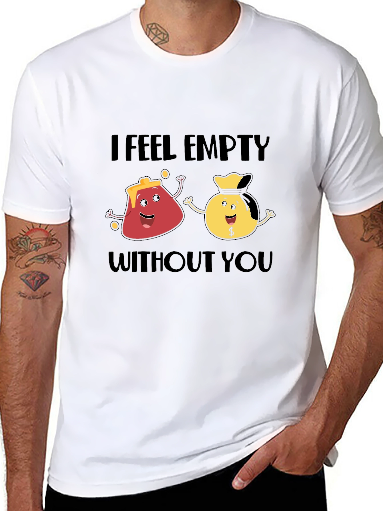 I Feel Empty Without You Graphic T-Shirt