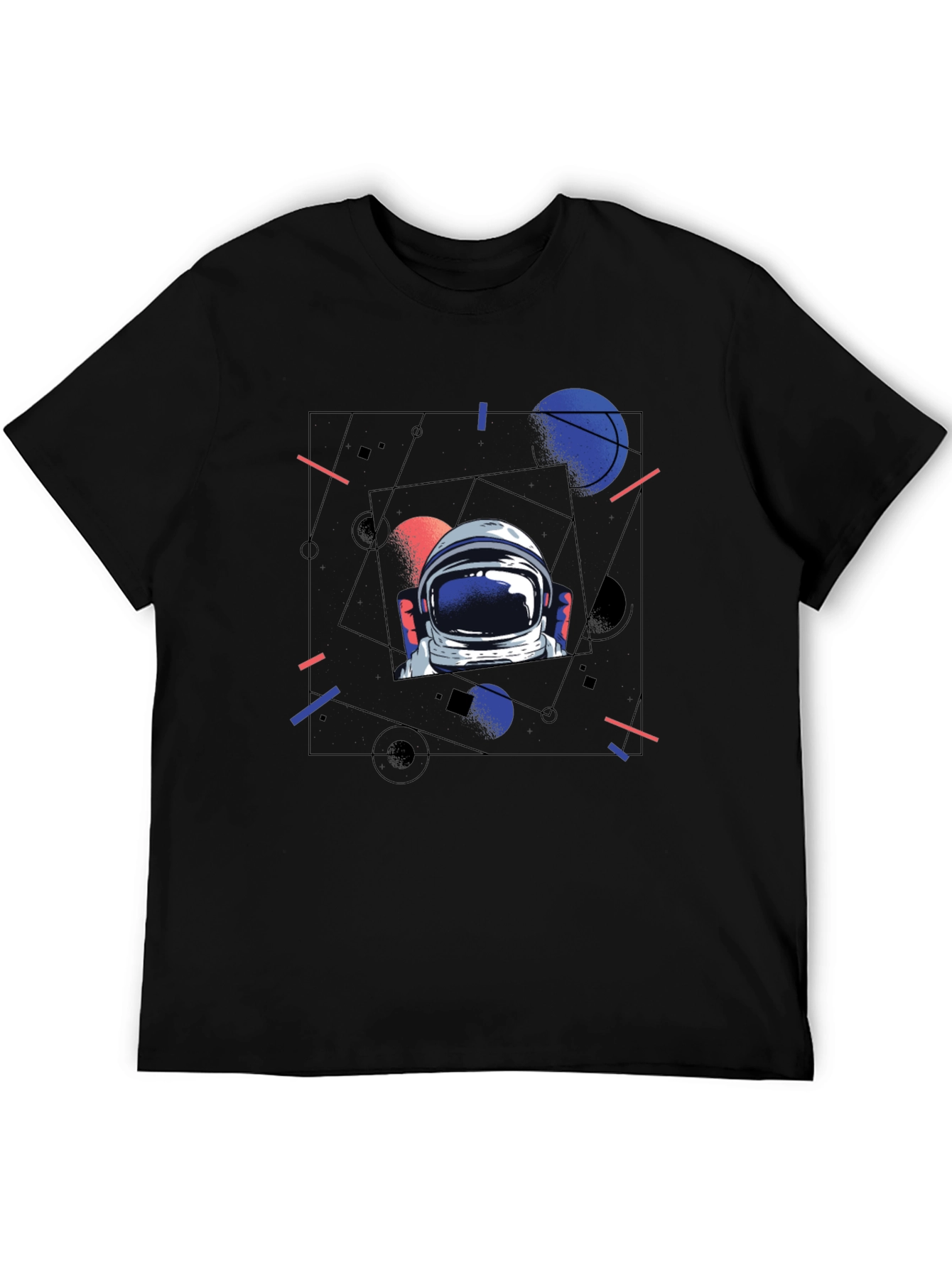 Astronaut Graphic T-Shirt - Space Explorer Design