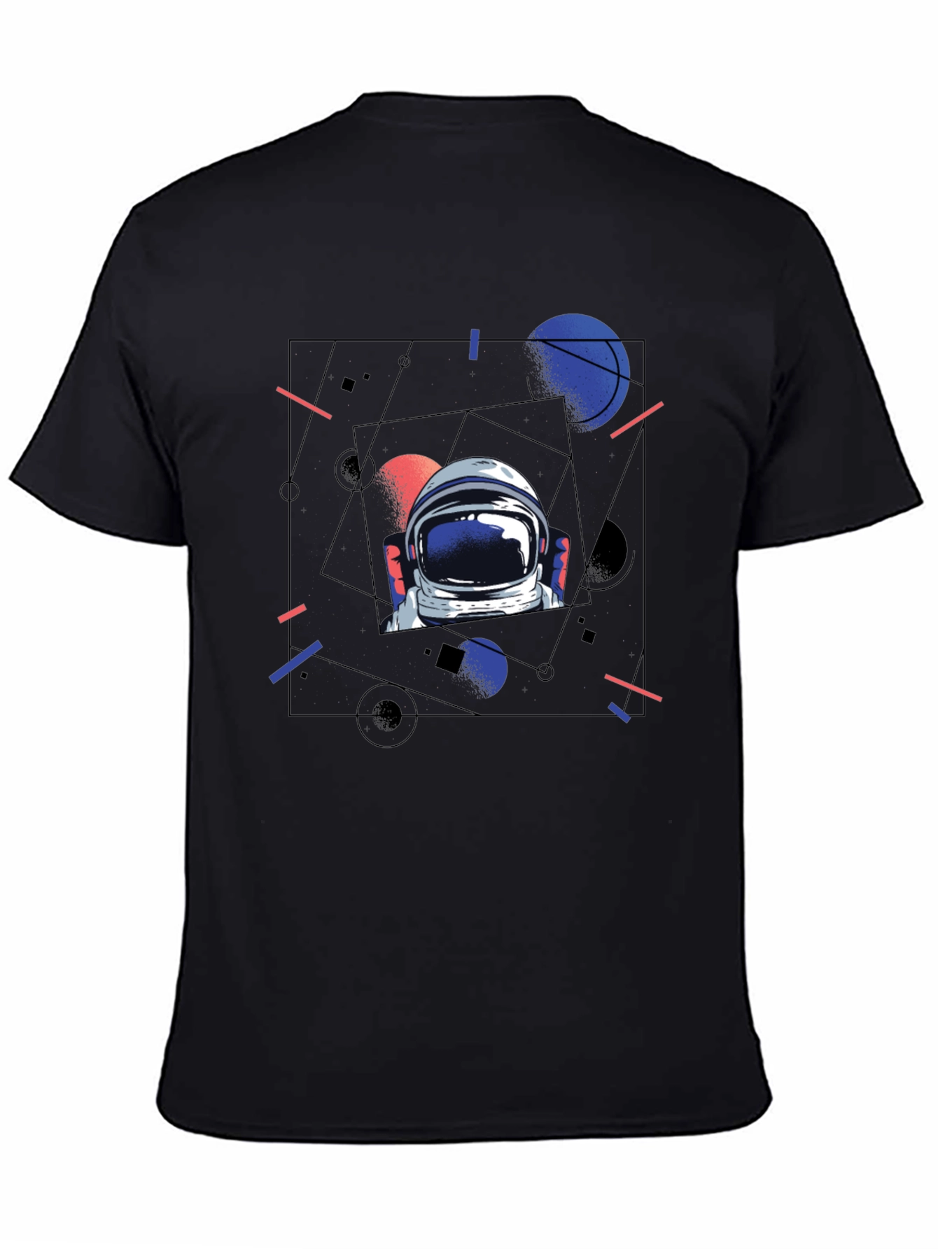 Astronaut Graphic T-Shirt - Space Explorer Design