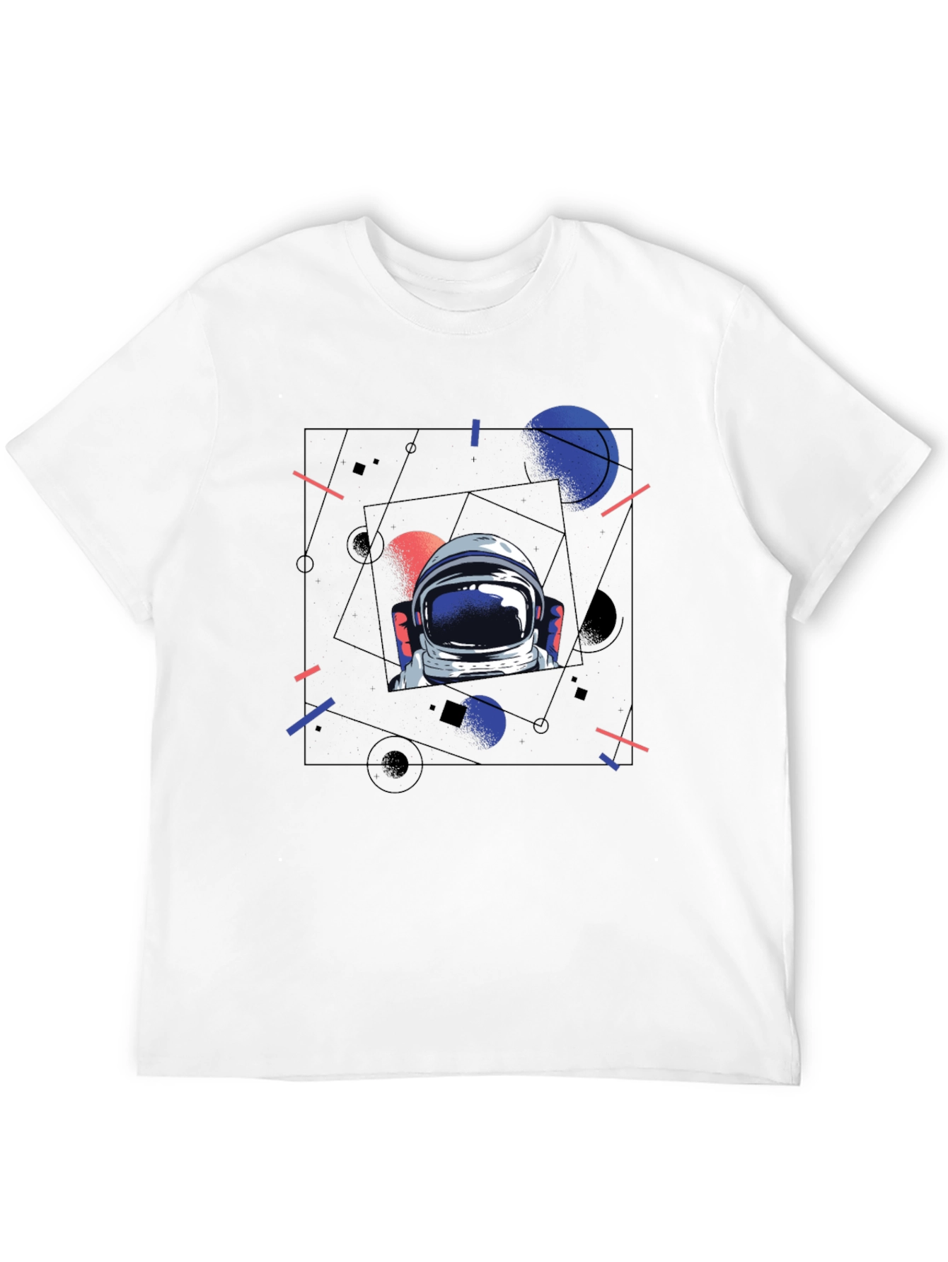 Astronaut Graphic T-Shirt - Space Explorer Design