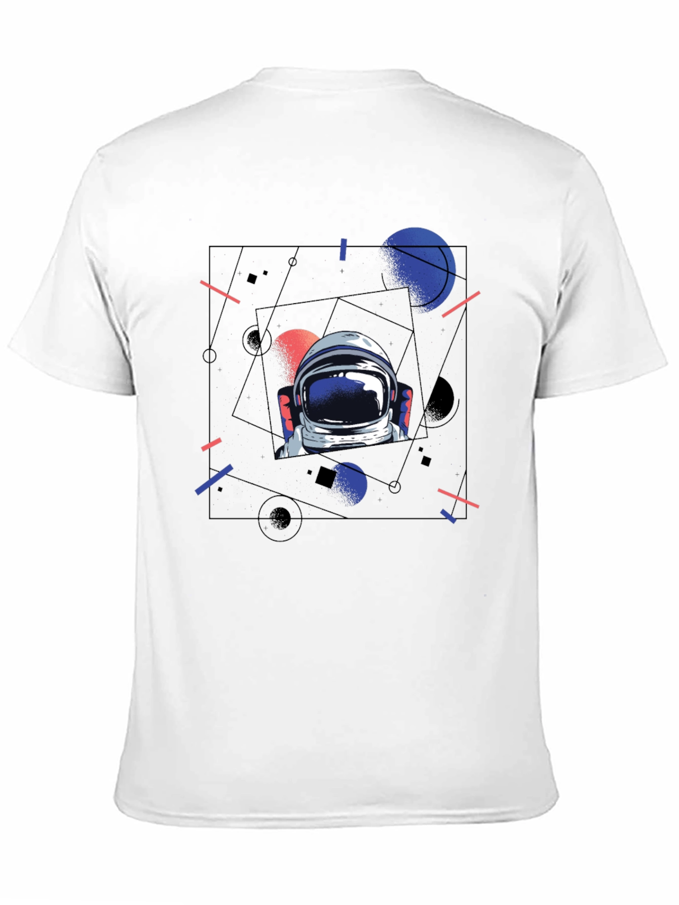 Astronaut Graphic T-Shirt - Space Explorer Design