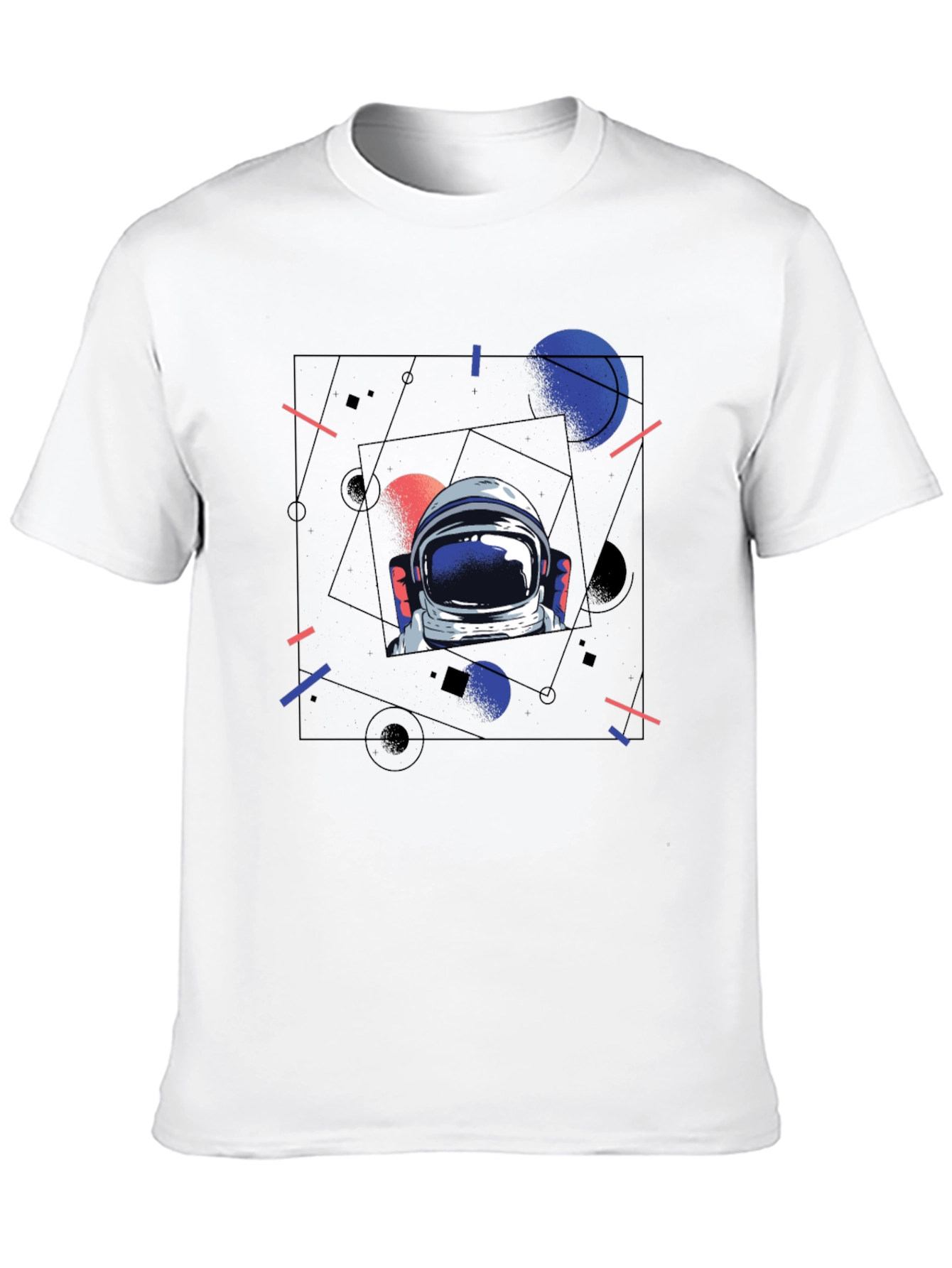 Astronaut Graphic T-Shirt - Space Explorer Design