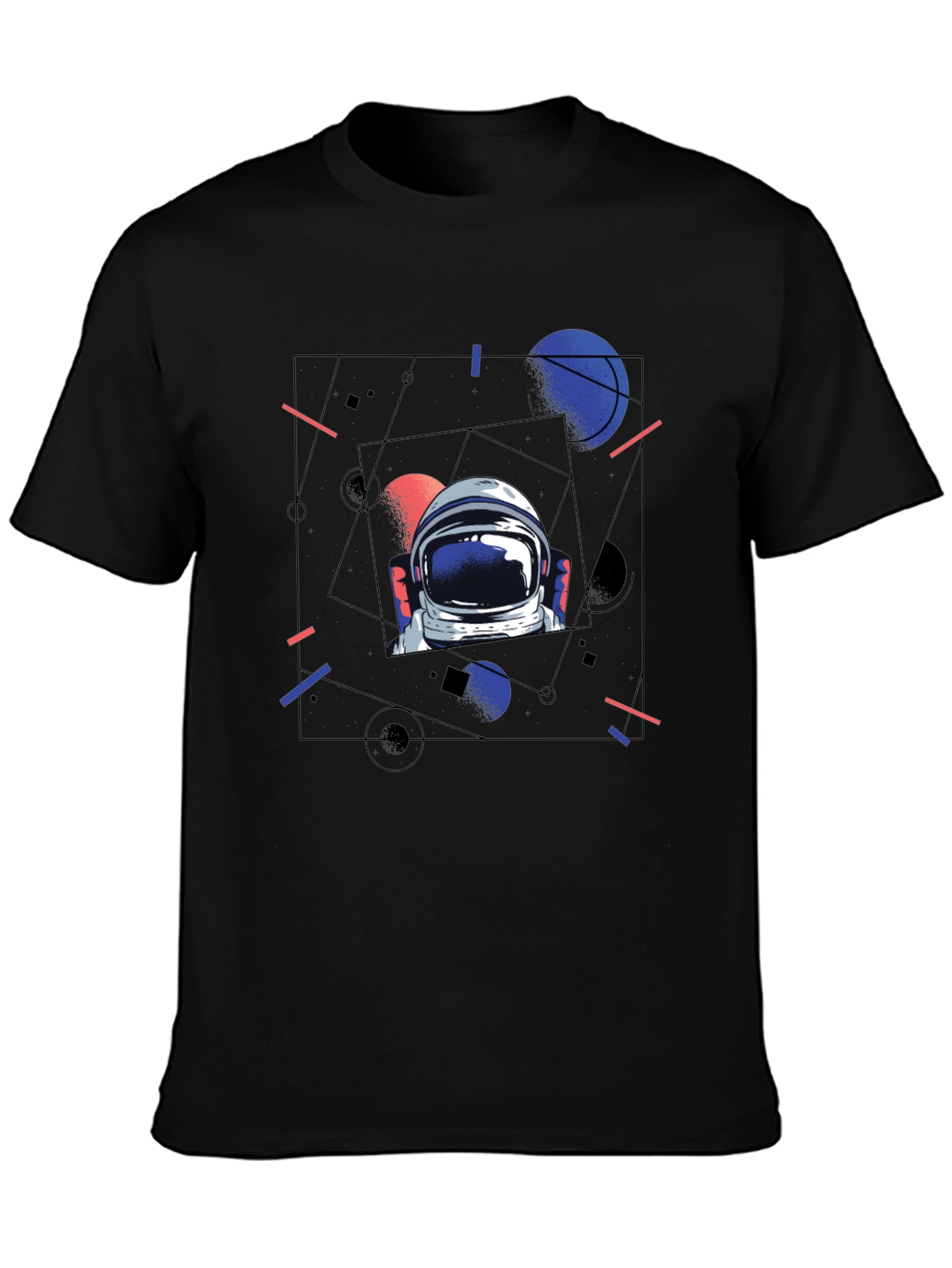 Astronaut Graphic T-Shirt - Space Explorer Design